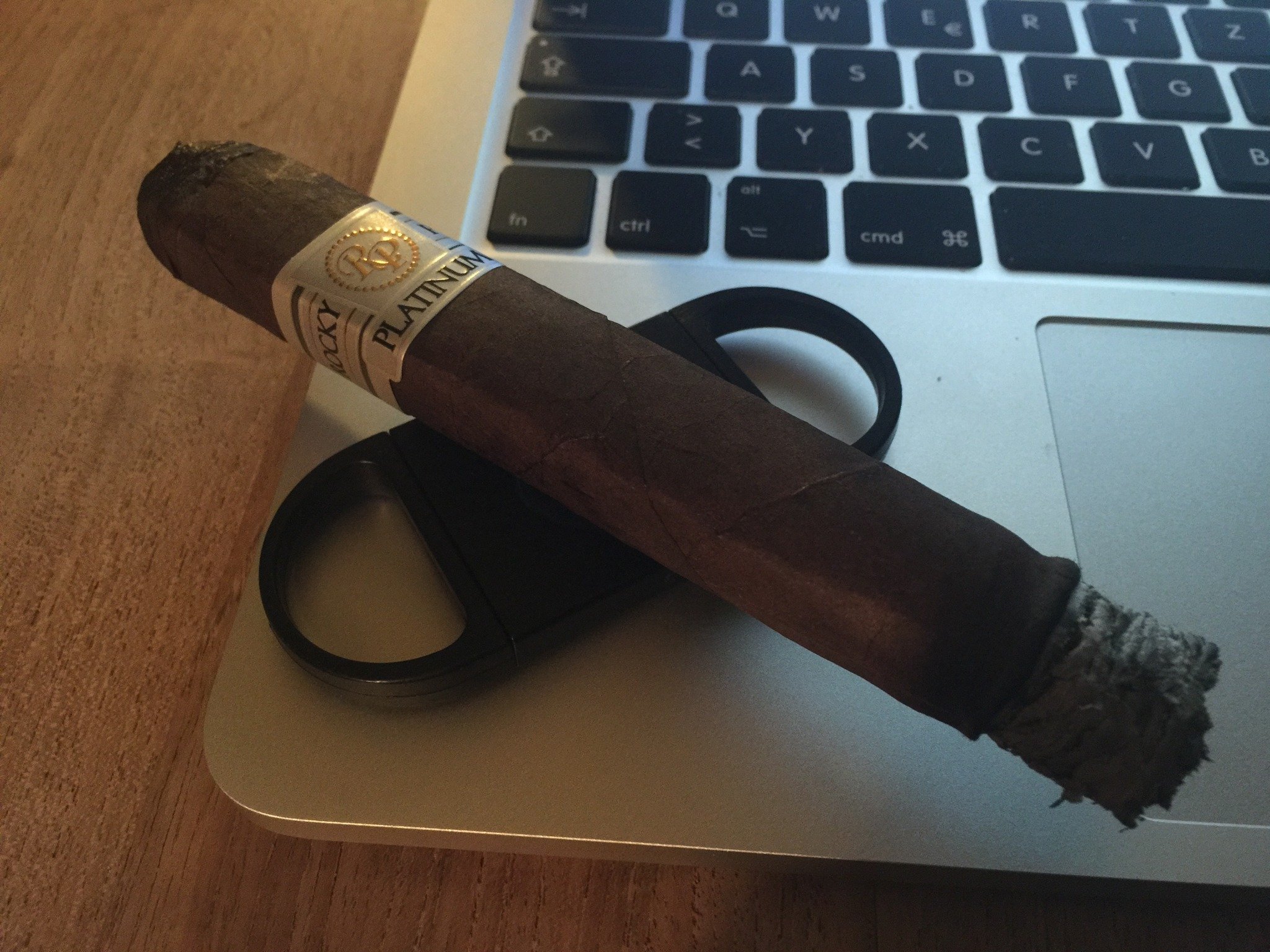 Rocky Patel Platinum erstes Drittel