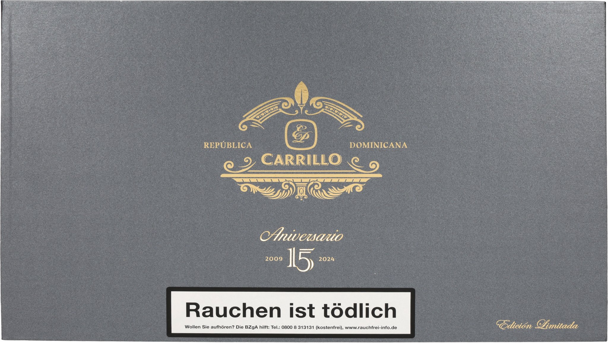 Editions Aniversario 15 Kiste frontal