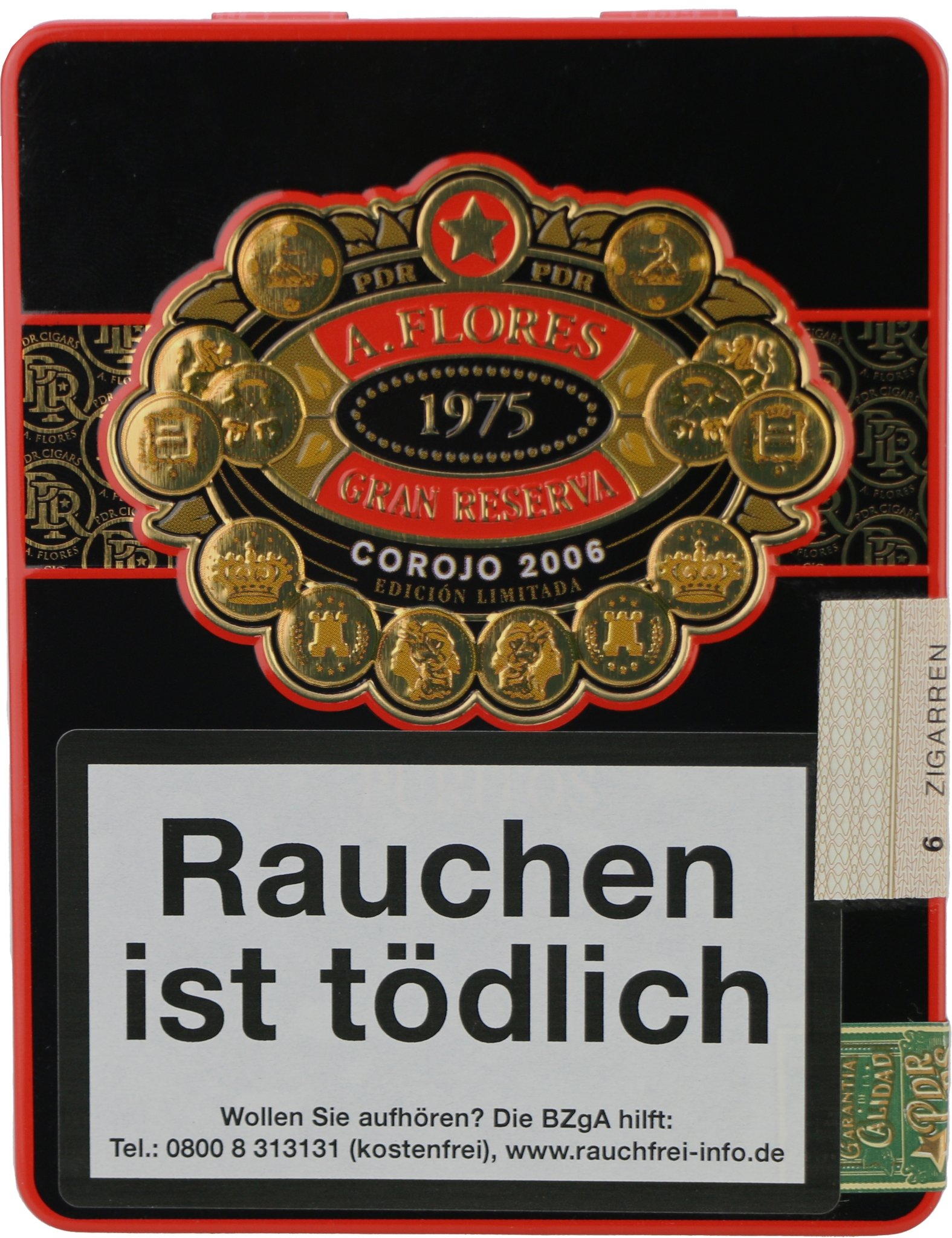 PDR Abe Flores 1975 Gran Reserva Corojo 2006 Puritos Profil