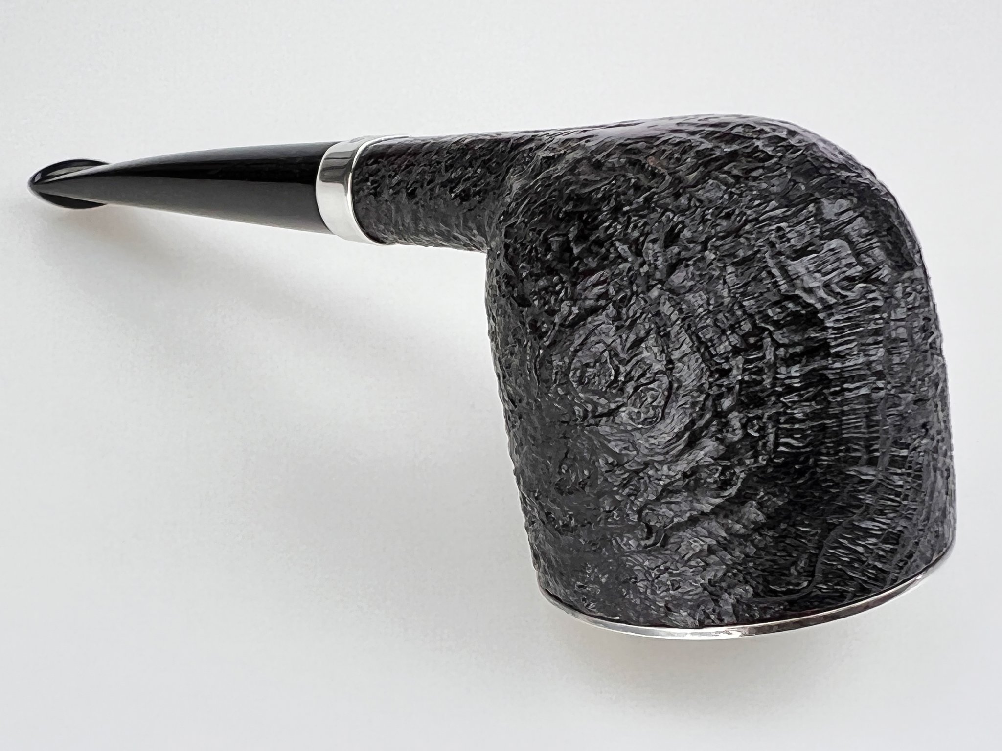 Dunhill The White Spot Pipes Limited Edition No. 3106 Shell Briar Detailbild 4