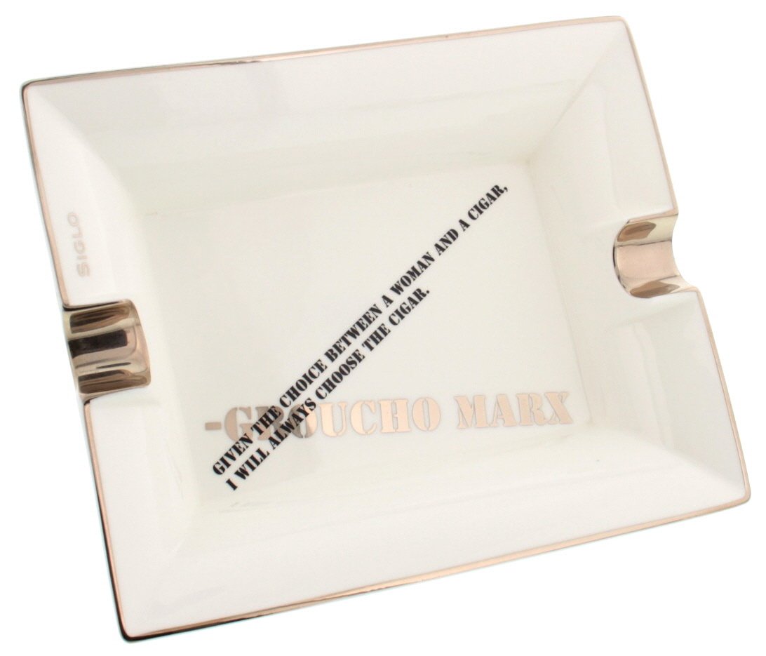 Siglo Aschenbecher Groucho Marx (Silver) Detailbild