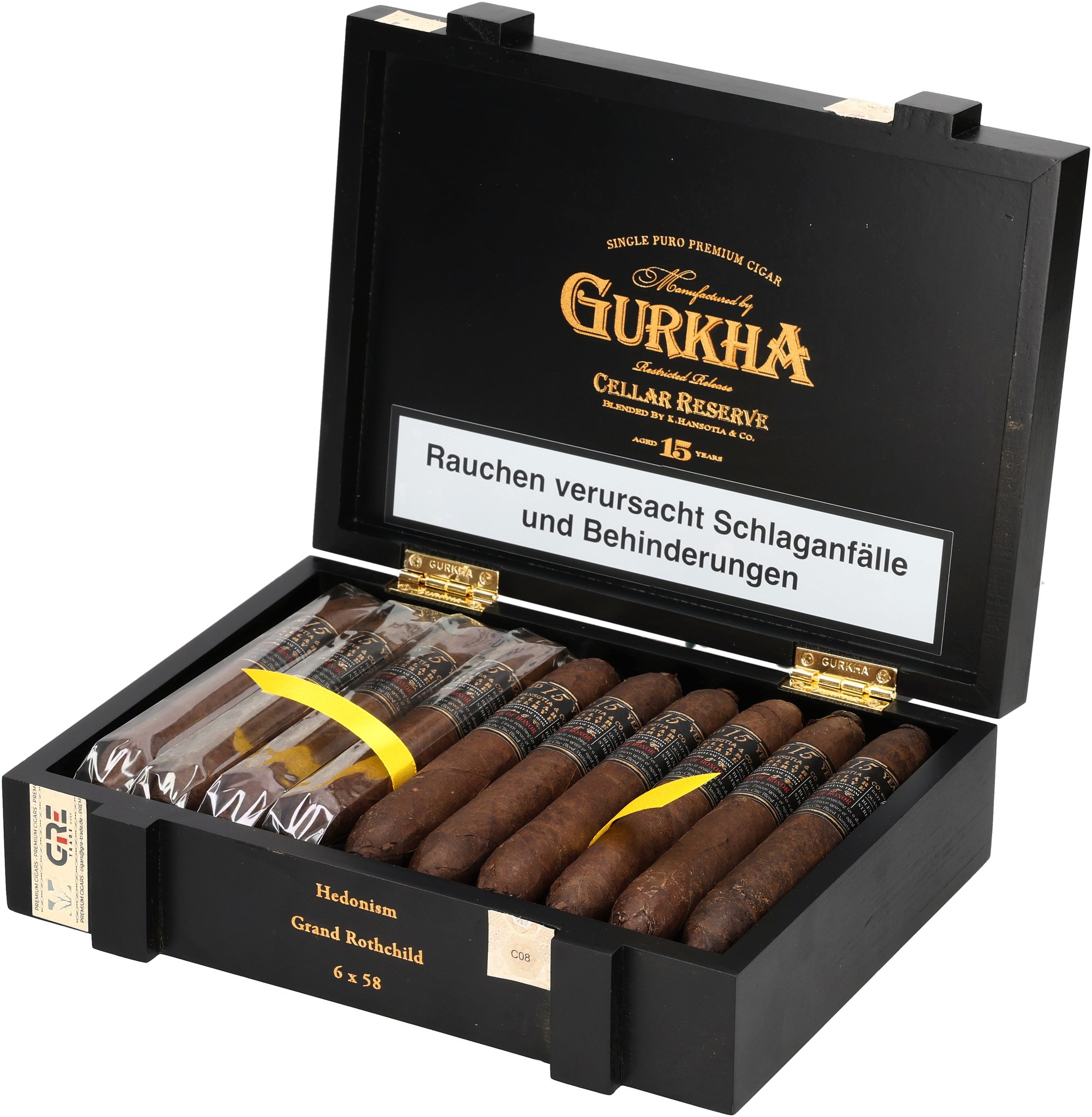 Gurkha Cellar Reserve 15 Years Limitada Hedonism (Grand Rothchild)_Kiste
