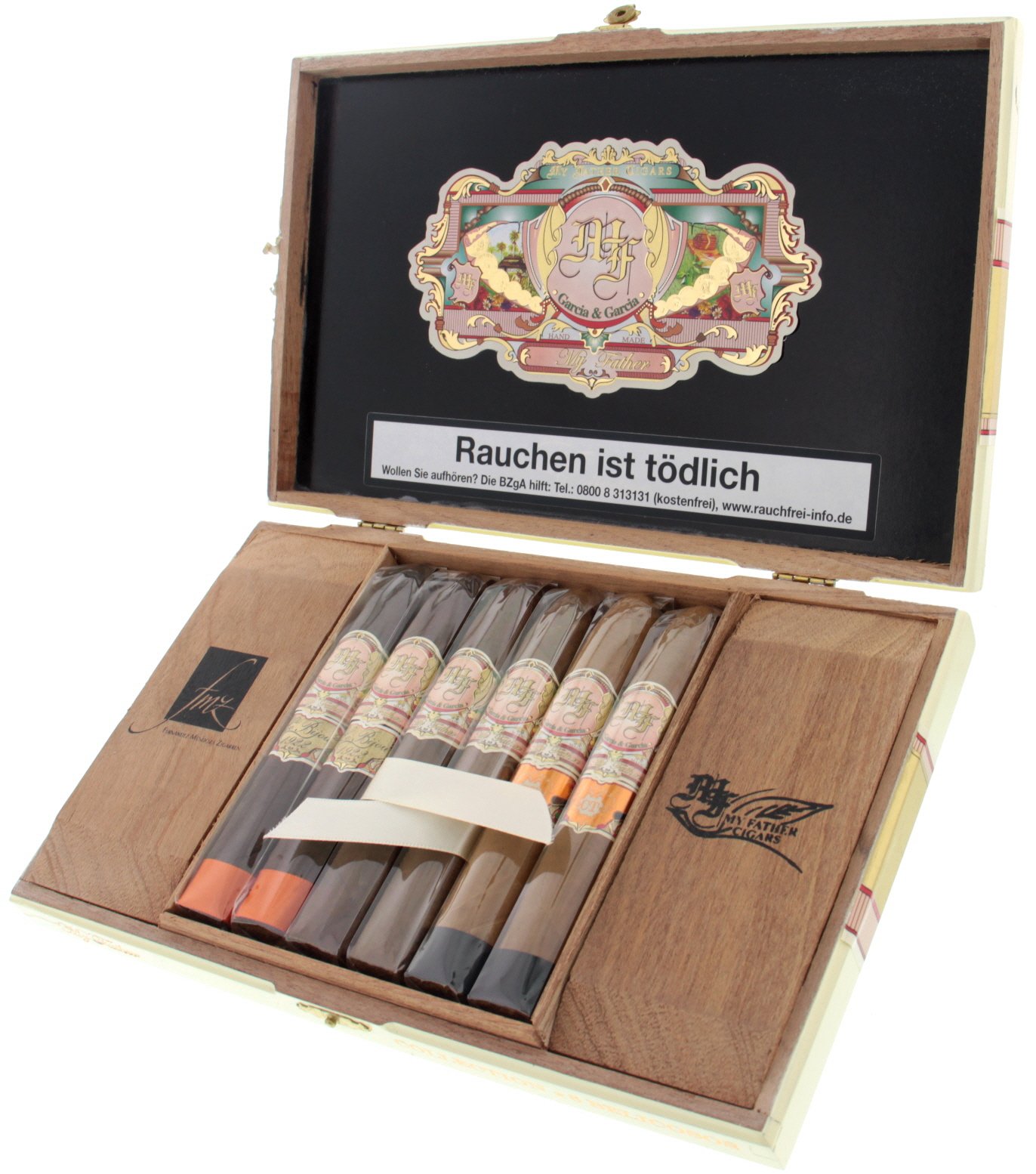 Don Pepin My Father Sampler Belicoso Collection offen