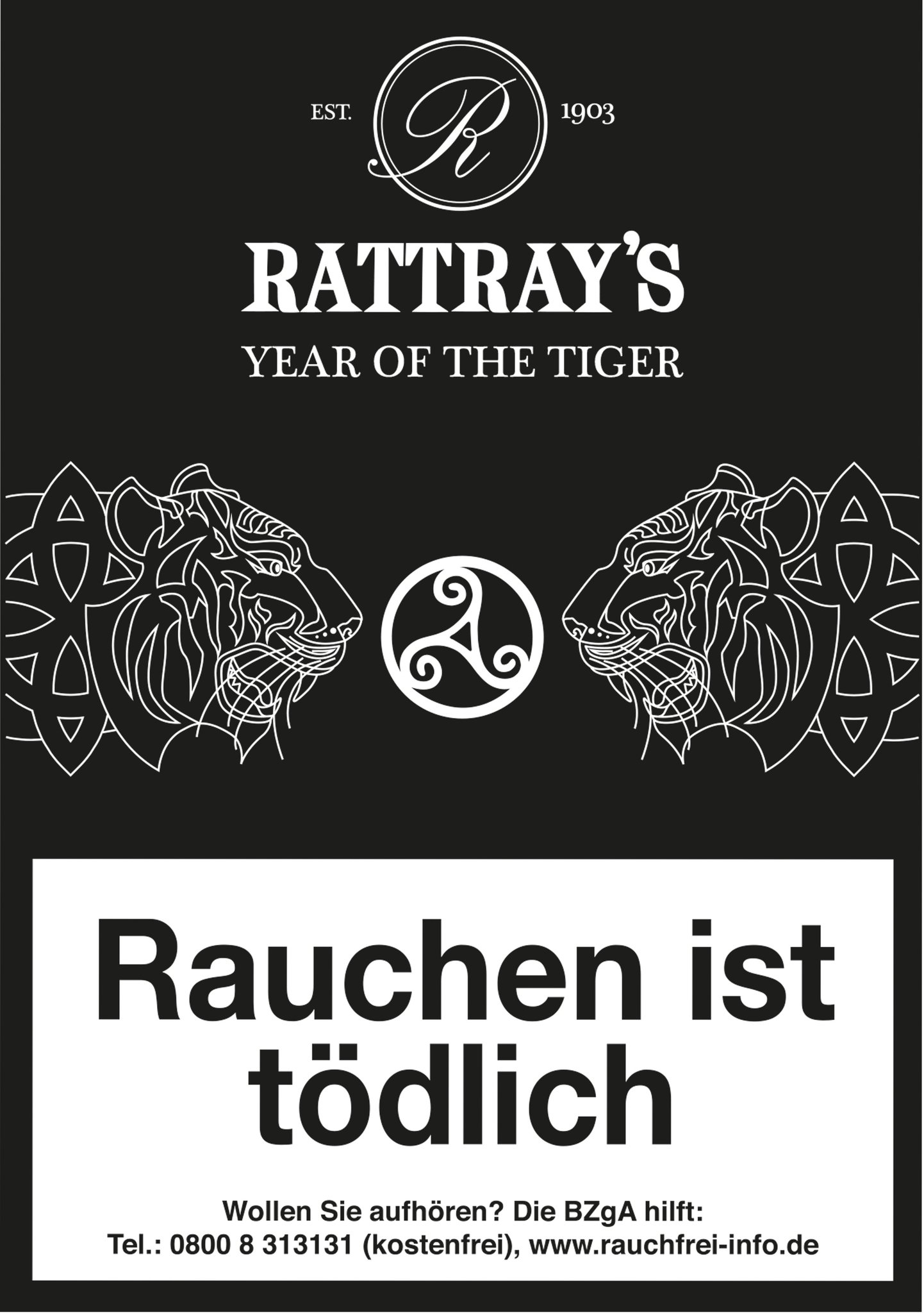 Rattray's Limited Year of the Tiger 2022 (100g Schmuckdose) Detailbild