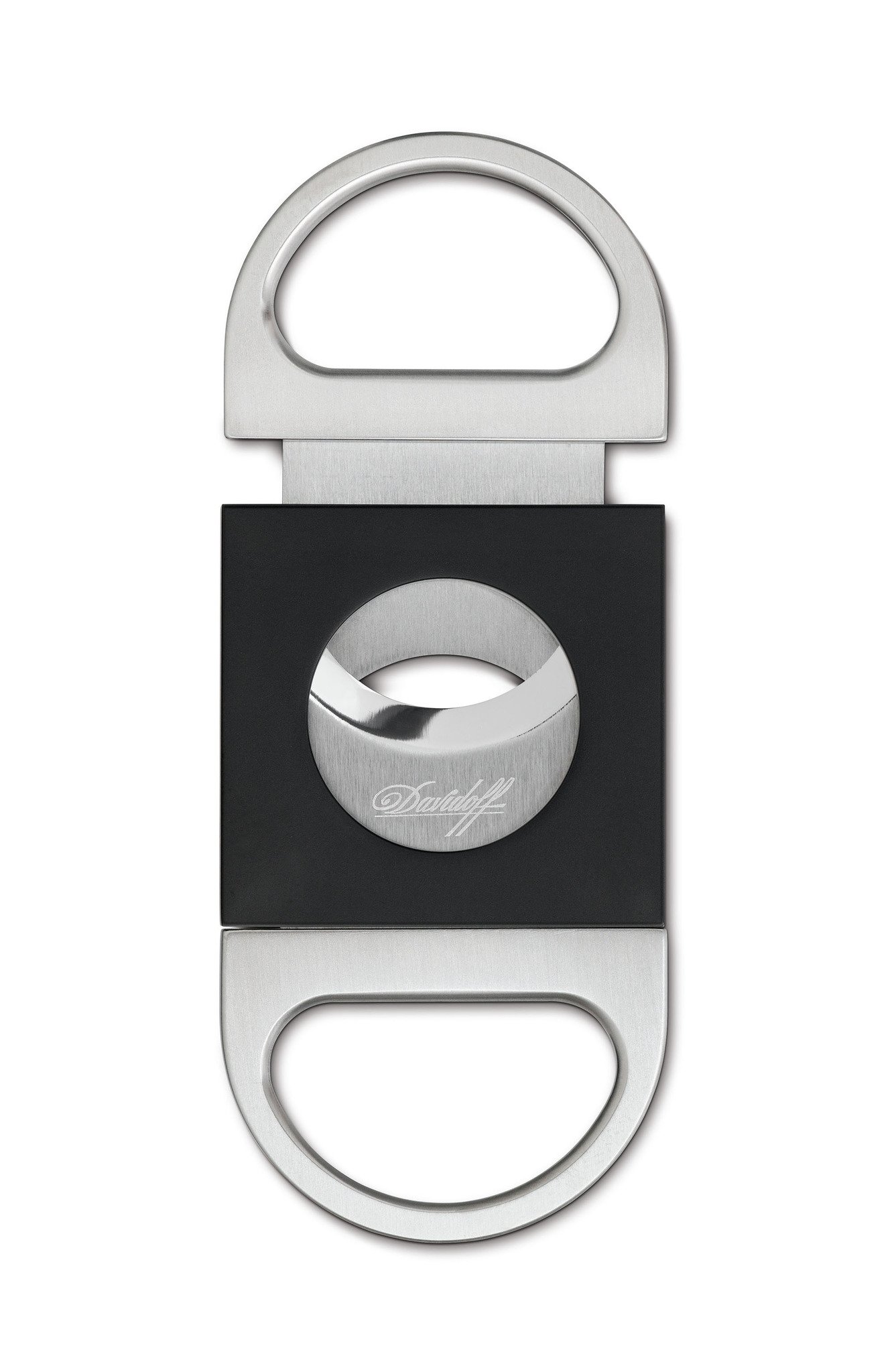 Davidoff Doppelklingen Cutter Nicaragua Edelstahl - gebürtstet (2648) matt-schw
