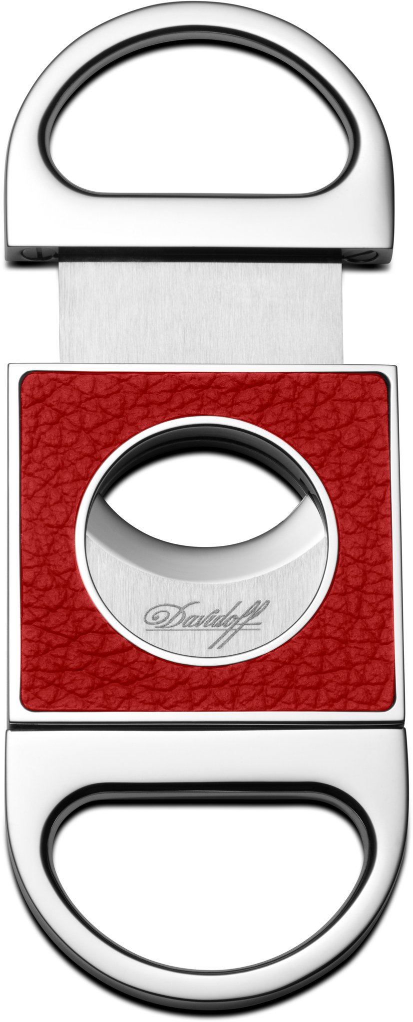 Davidoff Doppelklingen Cutter Leder Edition Rot (101751) Detailbild