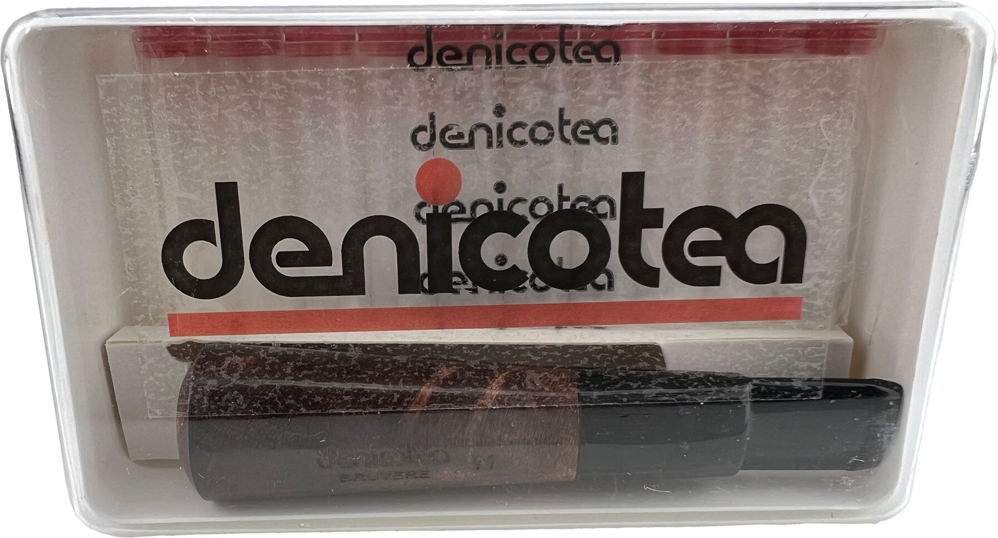Denicotea Zigarrenspitze Zigarillo Bruyere Sattel 11mm (30301) Packung