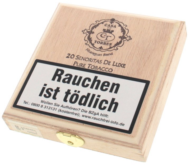 Casa de Torres Cigarillos Senorita de Luxe 20er