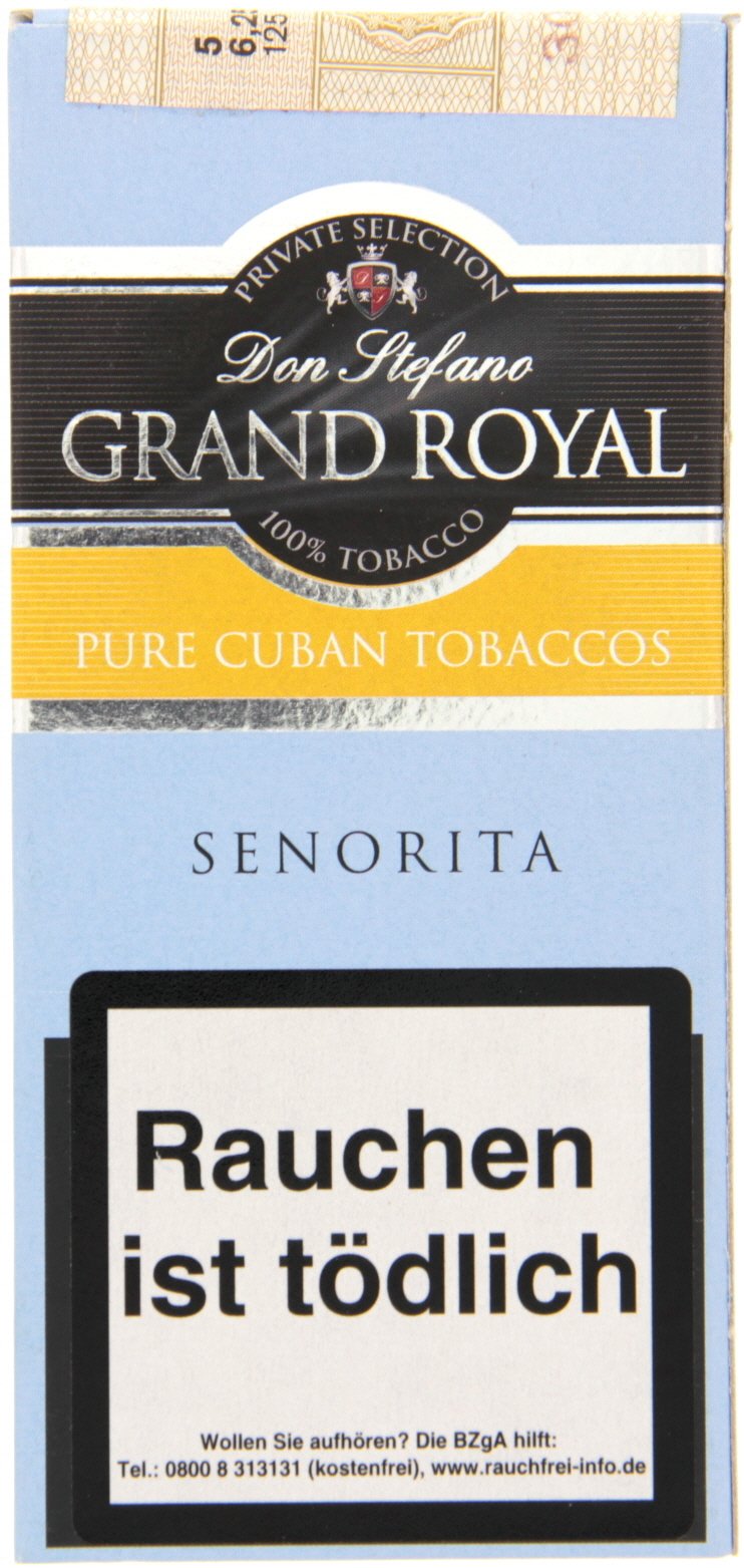 Don Stefano Grand Royal Senorita 100% Cuban Tobacco