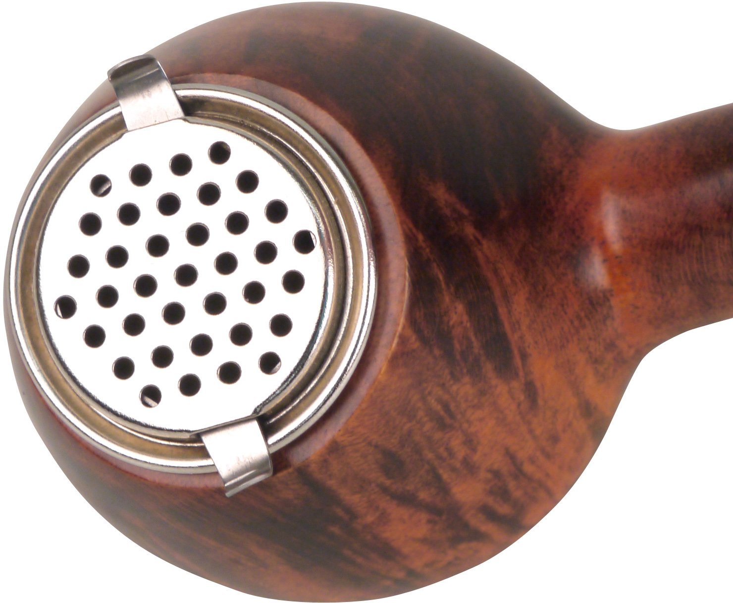 Classic Pfeifendeckel silber zum Aufklemmen 28mm (010378) Detailbild