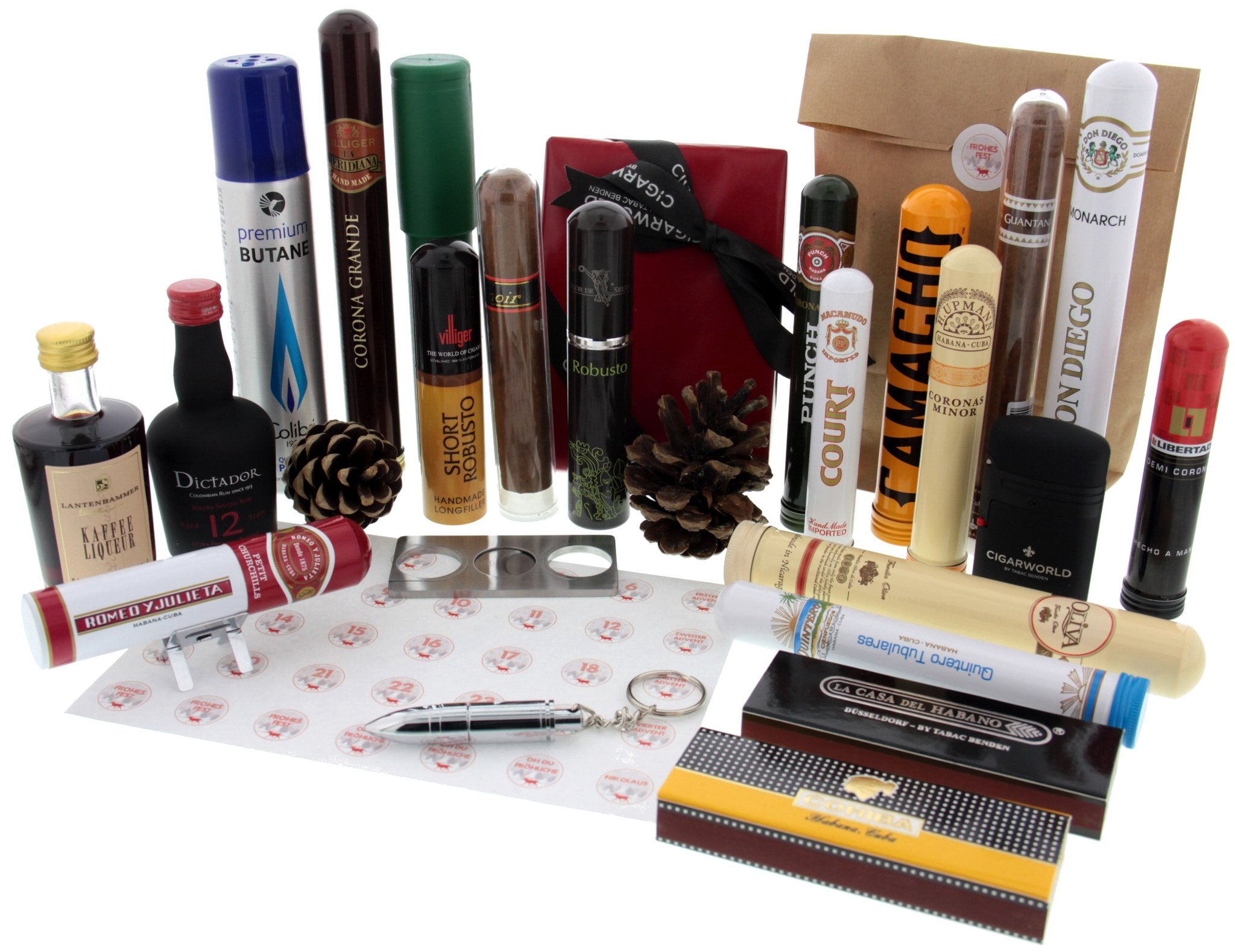CIGARWORLD Adventskalender Weihnachten 2016 Zigarren