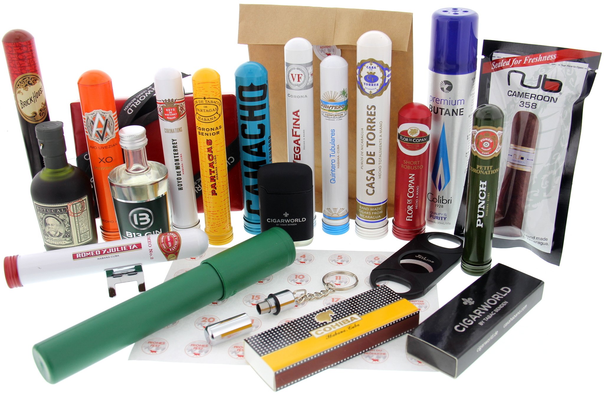 CIGARWORLD Adventskalender Weihnachten 2017 Zigarren