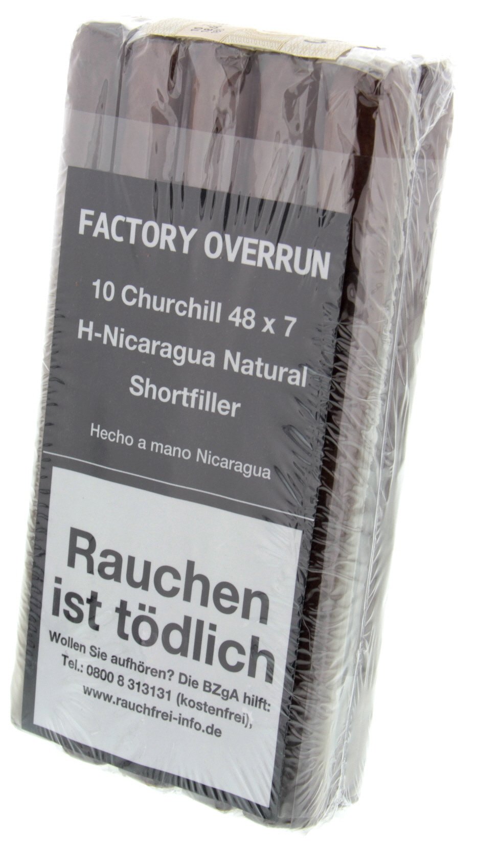 Factory Overrun Nicaragua Churchill Natural Shortfiller Bundle