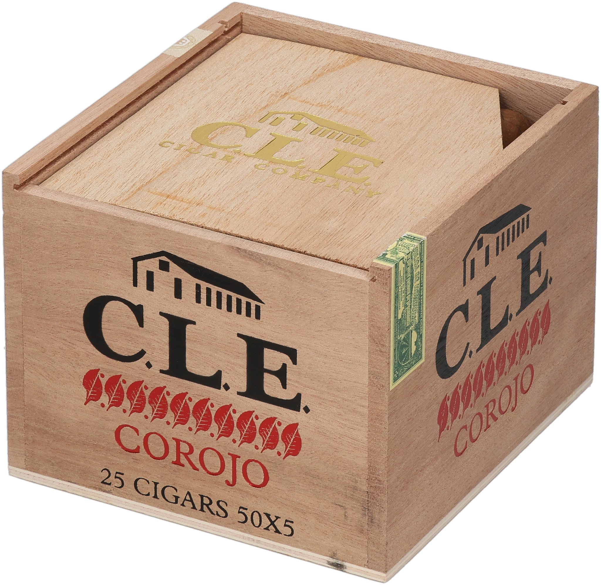 Corojo Robusto box open
