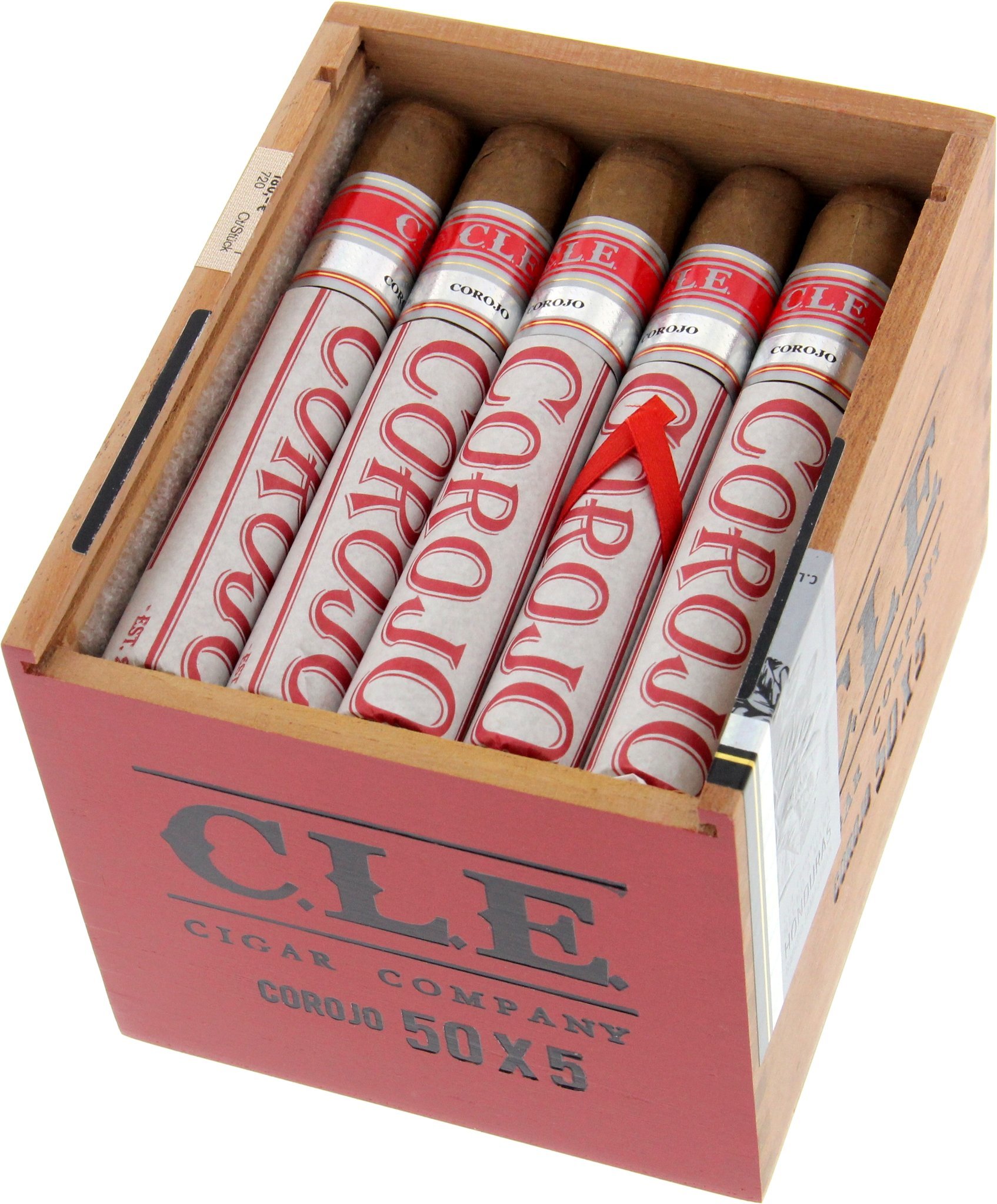 CLE Corojo Robusto 50x5 Kiste offen