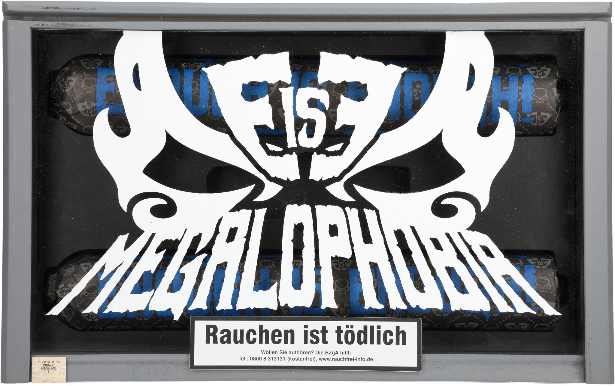 Megalophobia box front