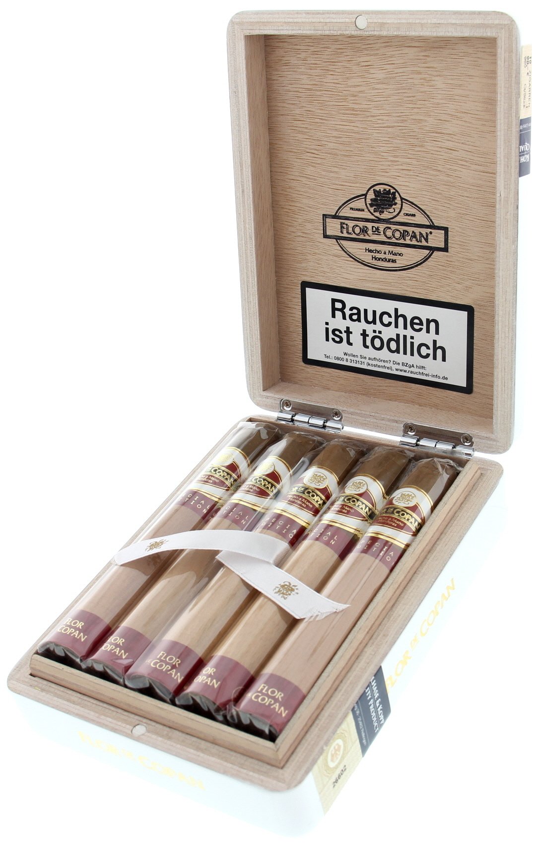 Flor de Copan Special Edition Gran Toro Kiste offen