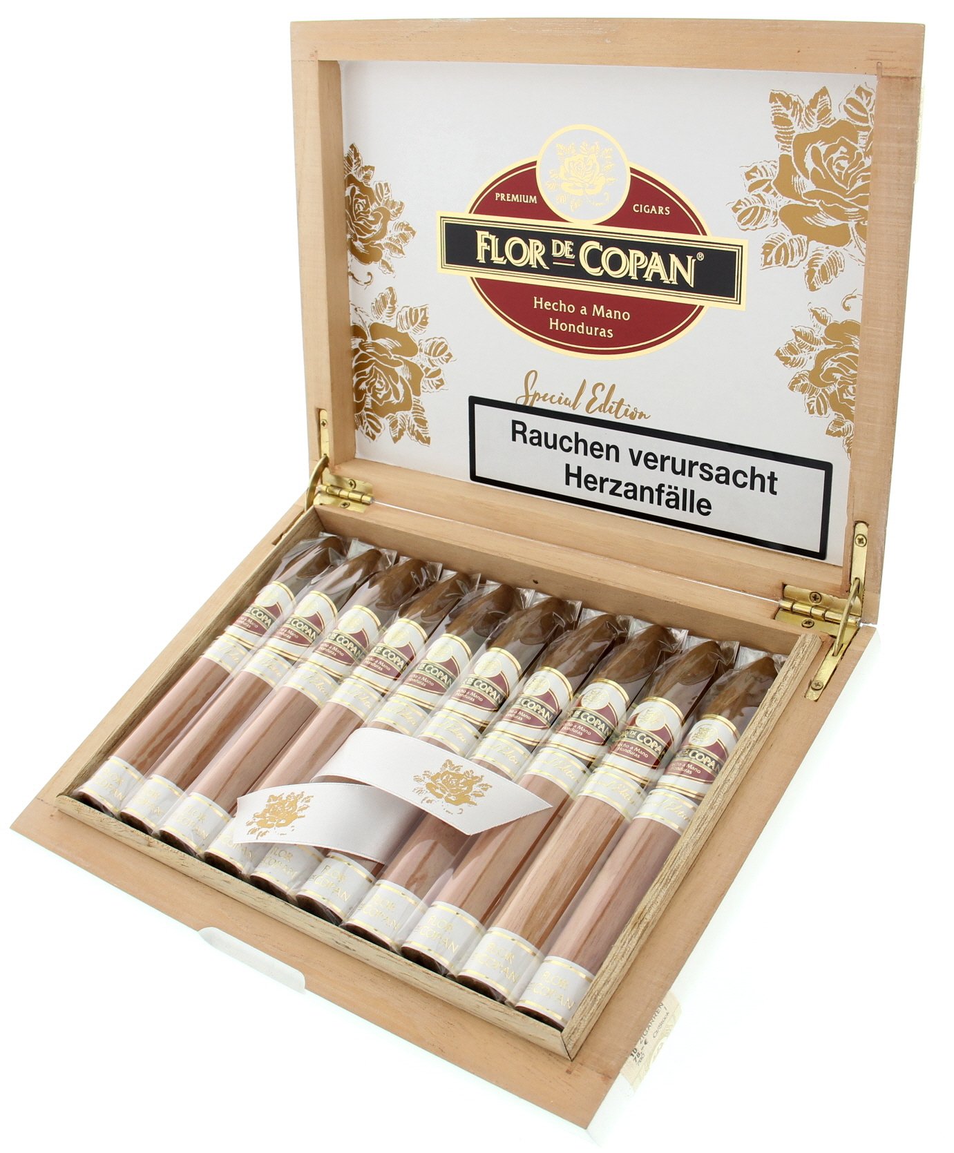 Flor de Copan Special Edition Belicoso Kiste offen