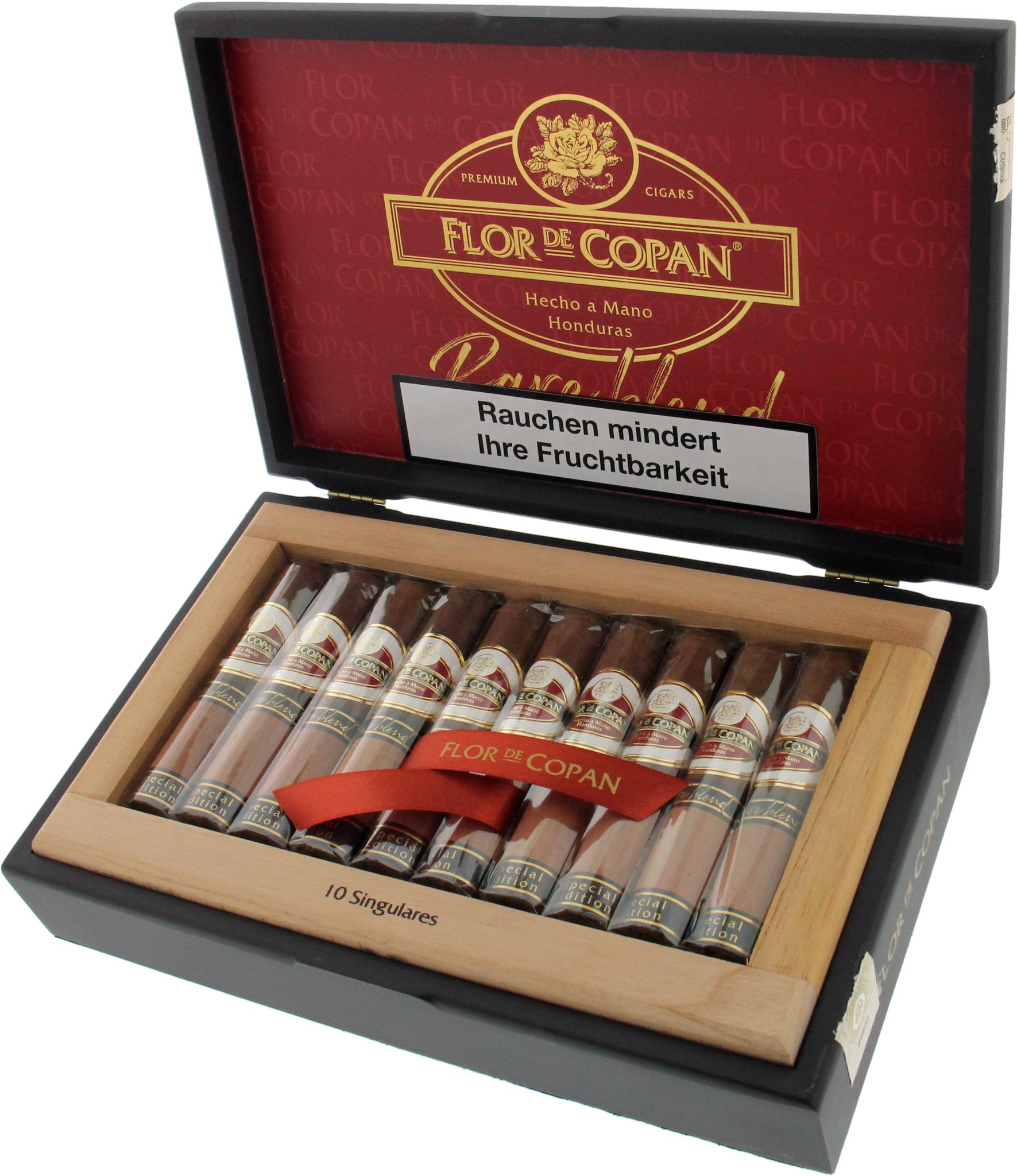 Flor de Copan Special Edition Rare Blend Singulares Kiste offen