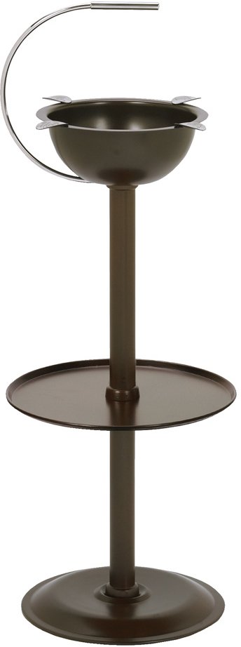 Stinky Ashtray Standaschenbecher Chocolate Brown (CA-ST-FL-BR)