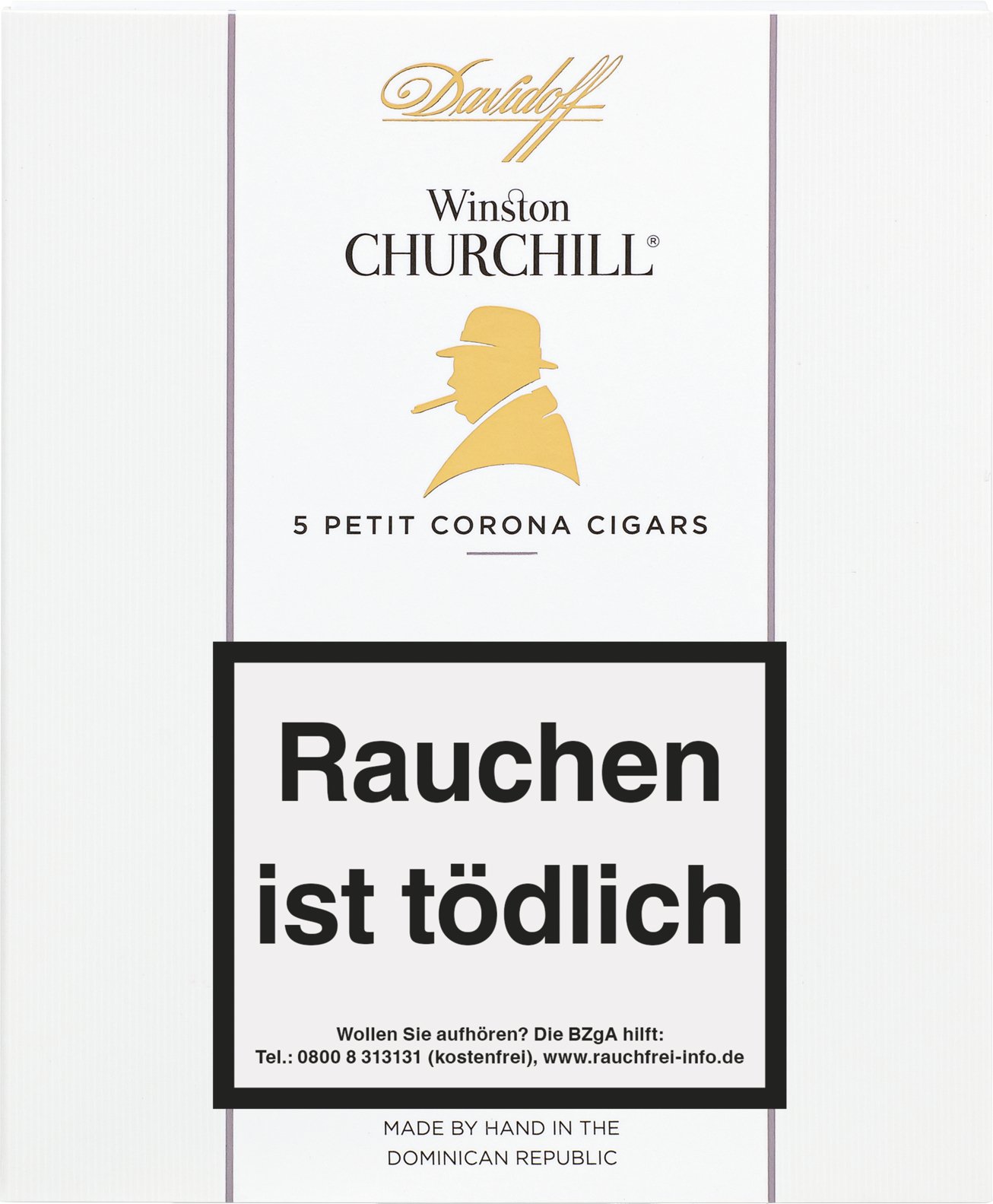 Davidoff Winston Churchill Petit Corona The Artist 5er stehend