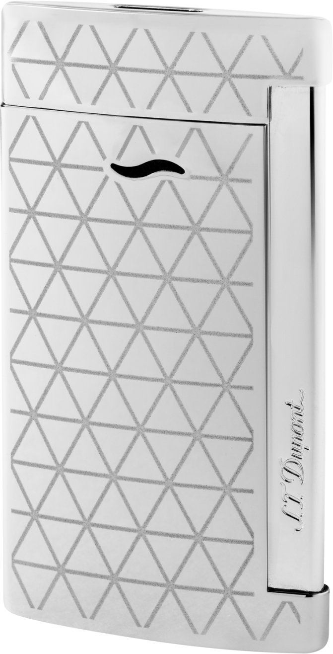 S.T. Dupont Slim 7 chrom fire head design (027716)