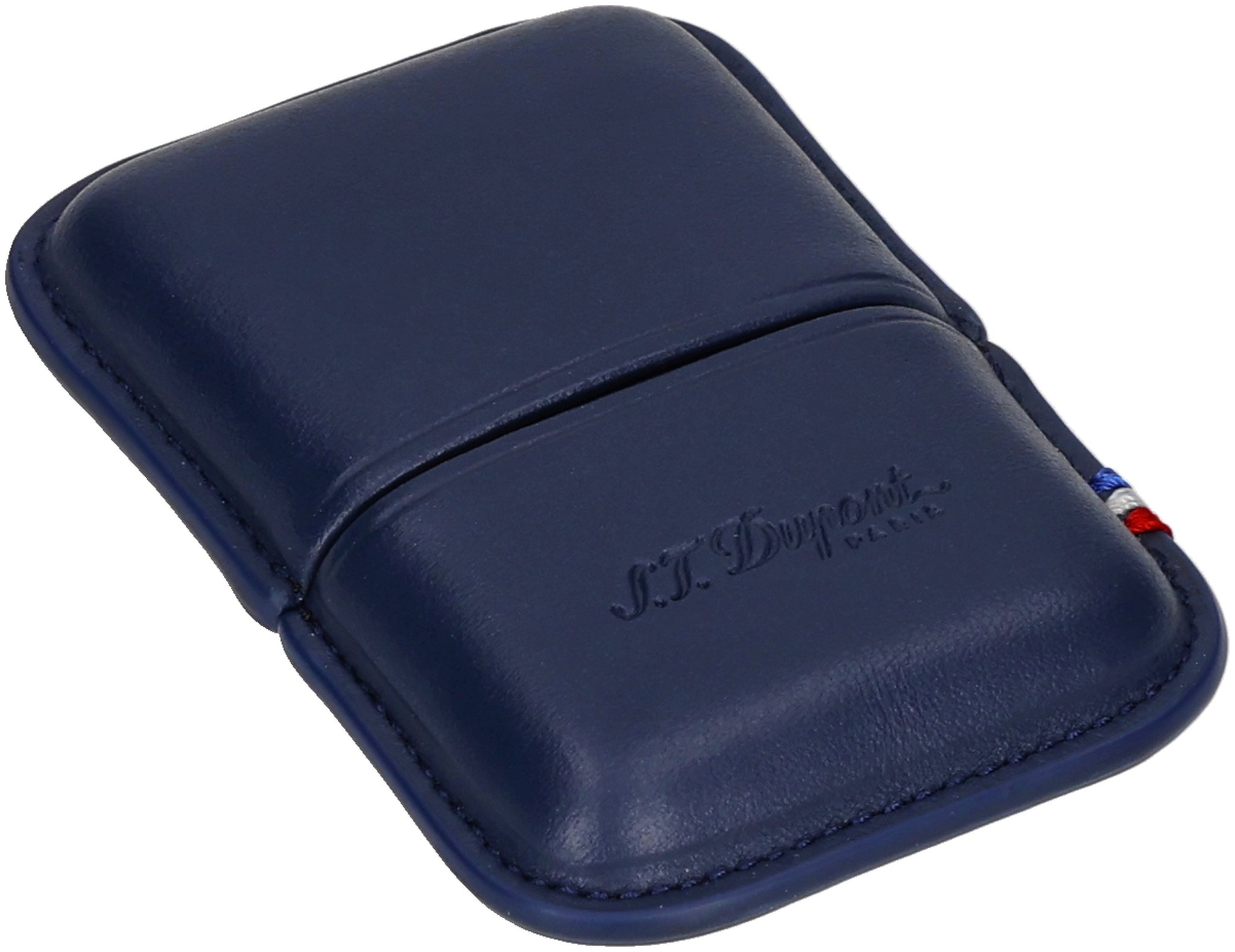 S.T. Dupont Feuerzeug Etui Emblem ligne 2 blau (183073)