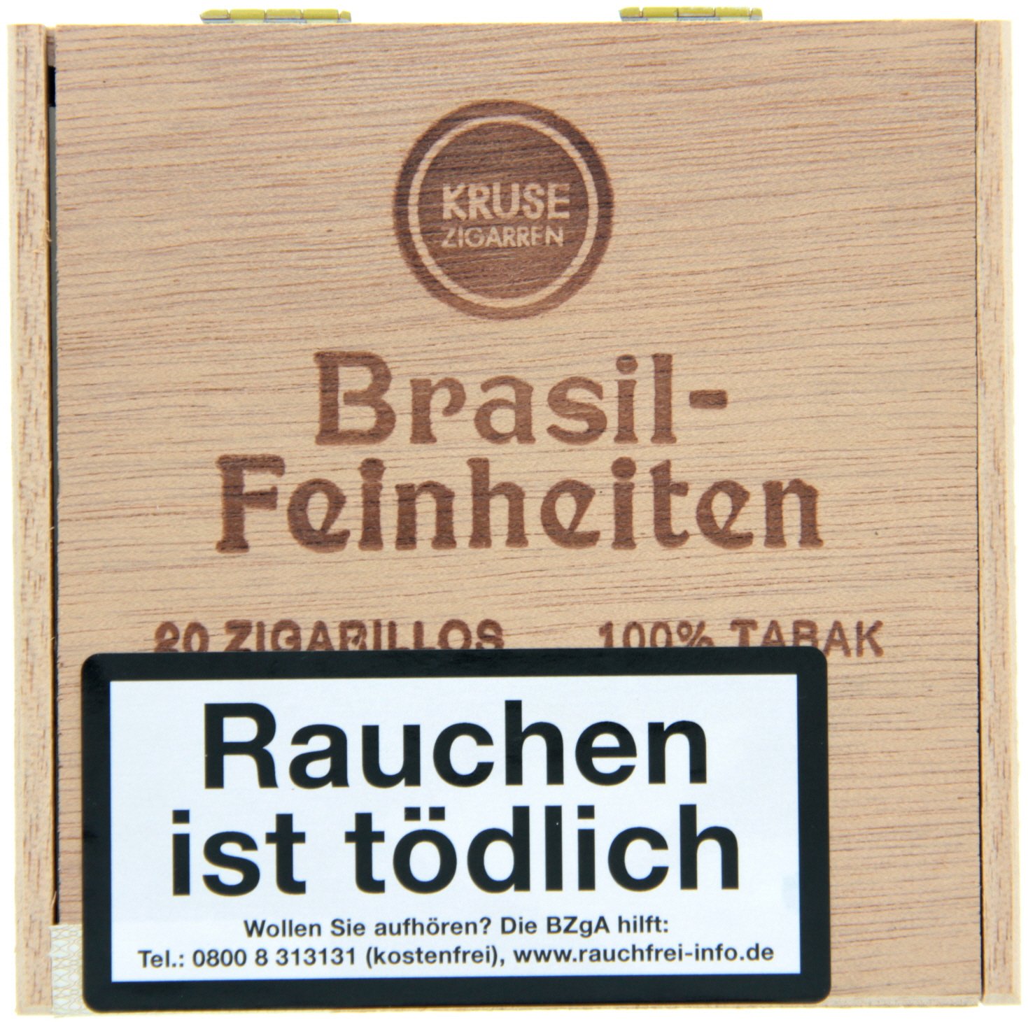 Kruse Feinheiten Zigarillos 100% Tabak Brasil 20er Kiste