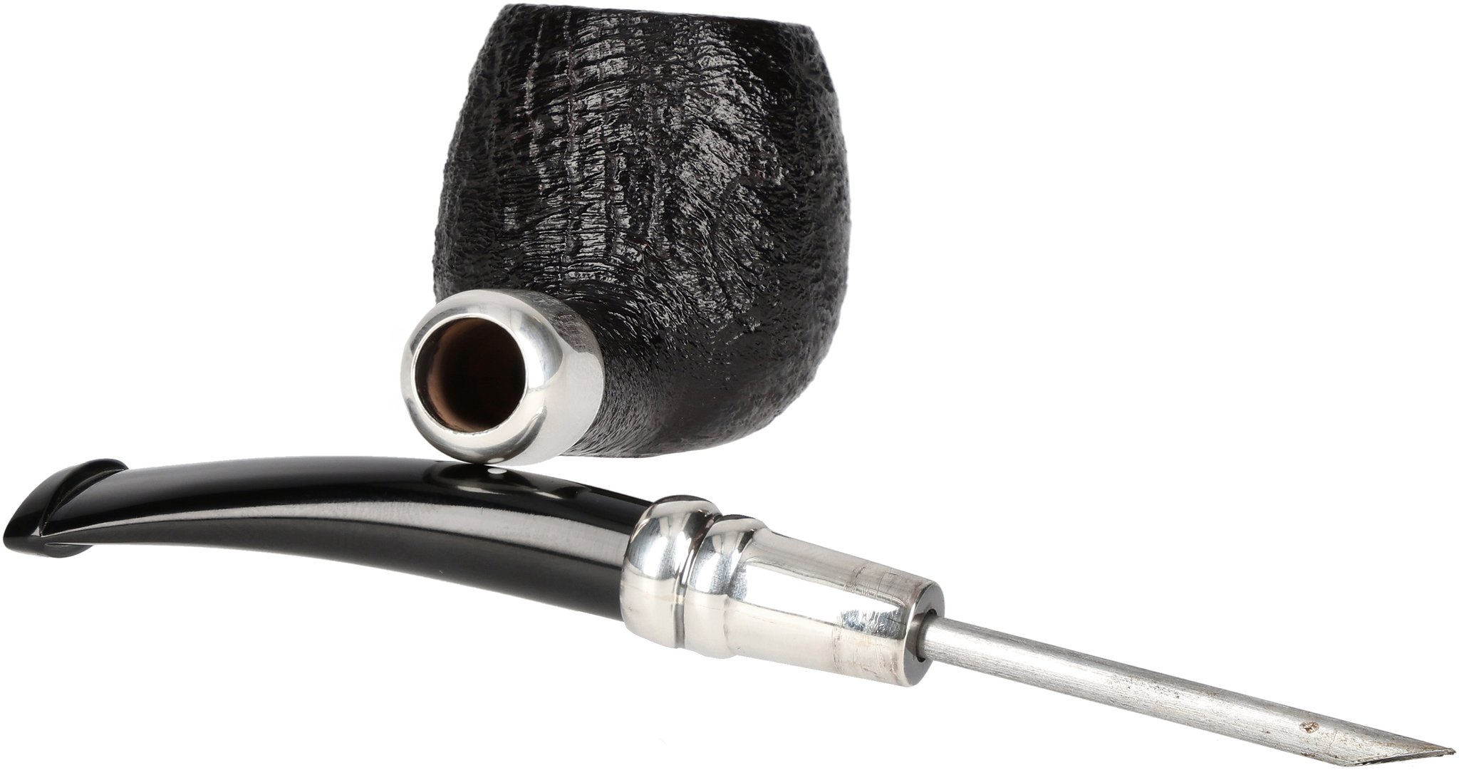 Shell Briar 3401 / Bruyere 3103 mit Stopfer_08