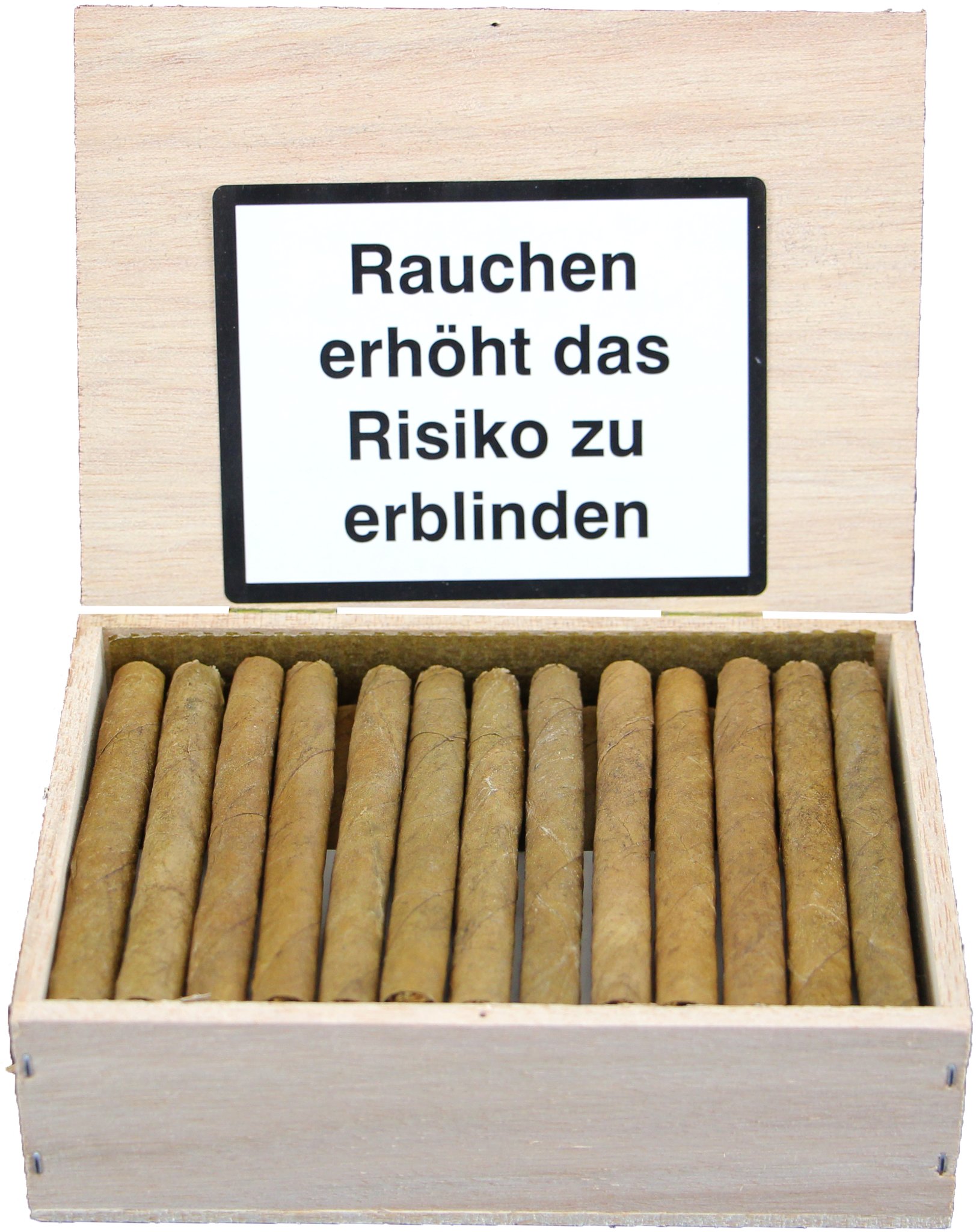 Woermann Cigars 5th Generation Aromatic (ehemals Vanille) Kiste offen