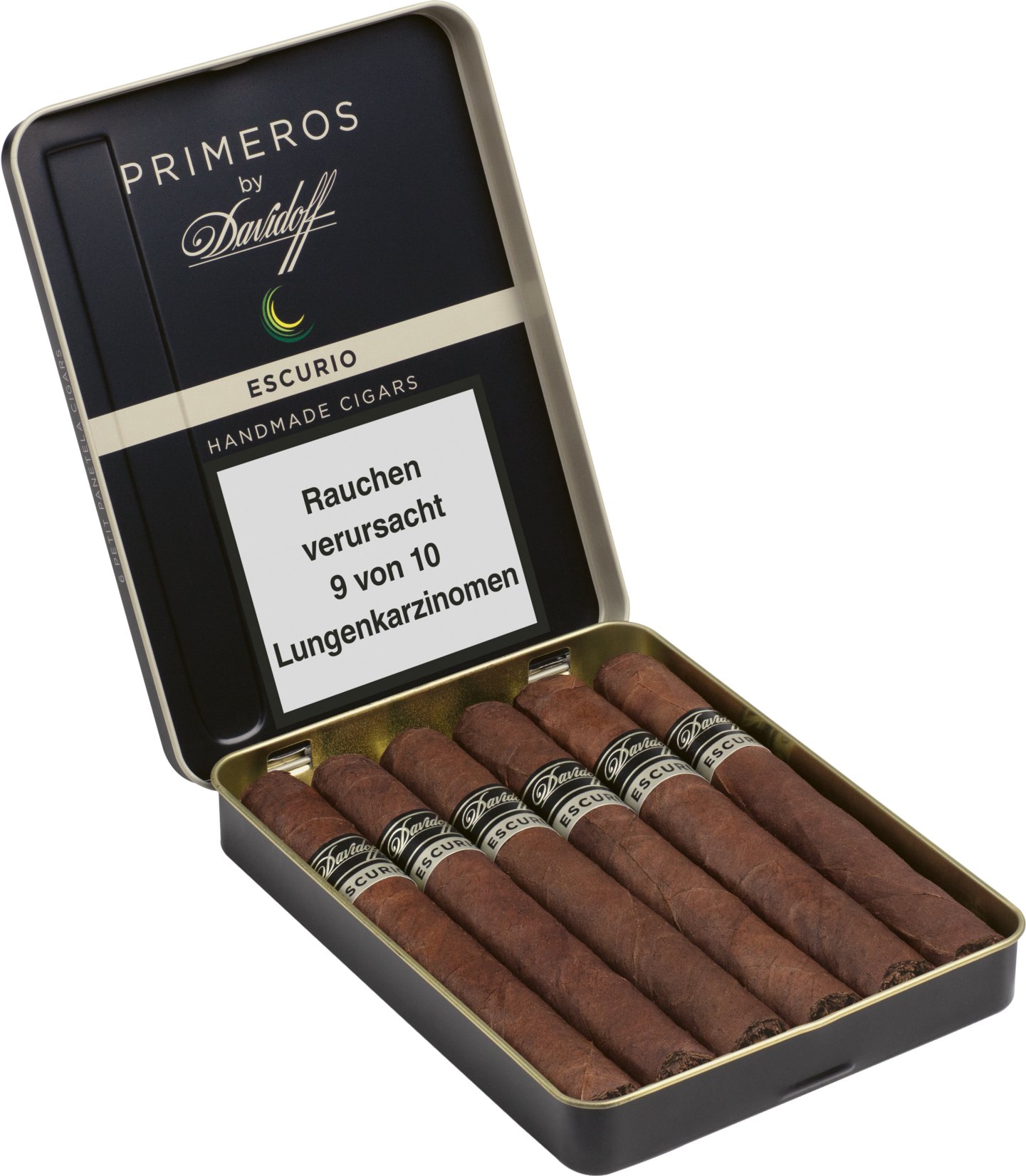 Davidoff Escurio Primeros 6er offen Detailbild