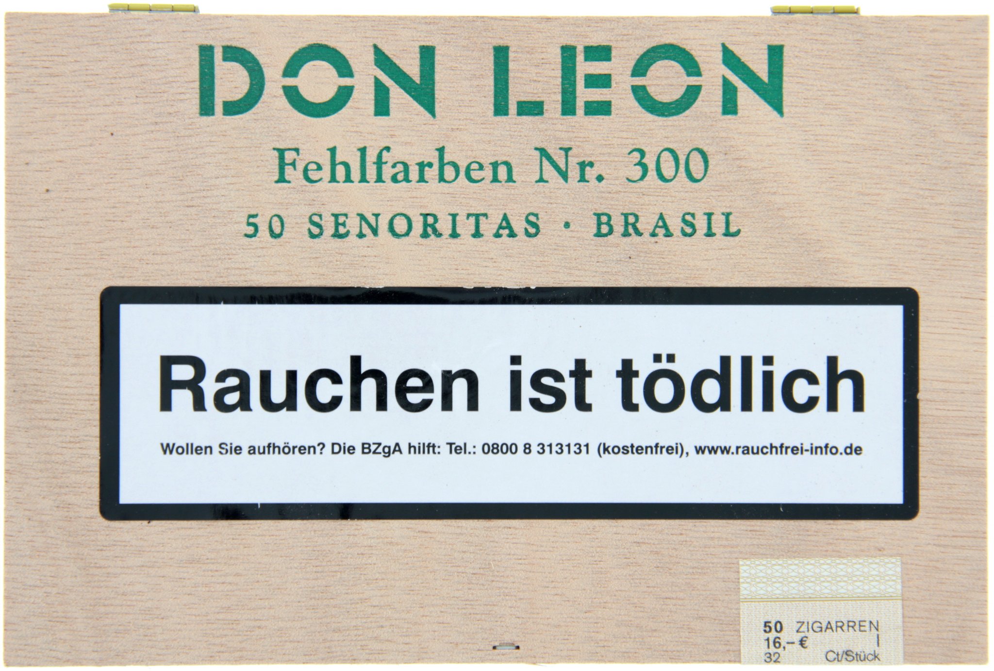 Don Leon Classic Fehlfarben Nr. 300 Brasil Senoritas (16391)