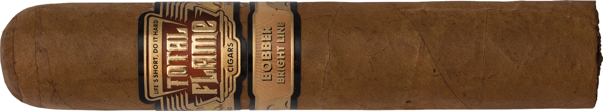 Total Flame Bright Line Bobber (Super Robusto)