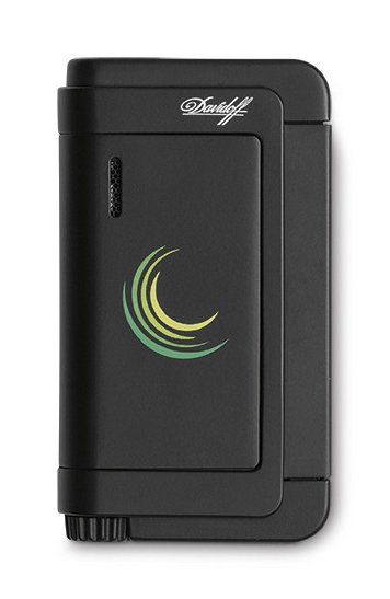 Davidoff Escurio Line Feuerzeug schwarz