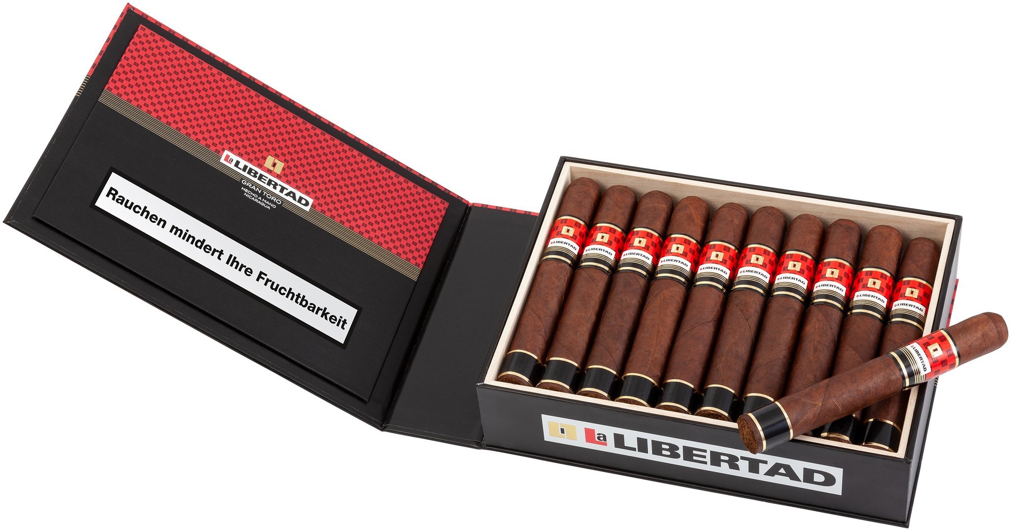 La Libertad Gran Toro Kiste offen