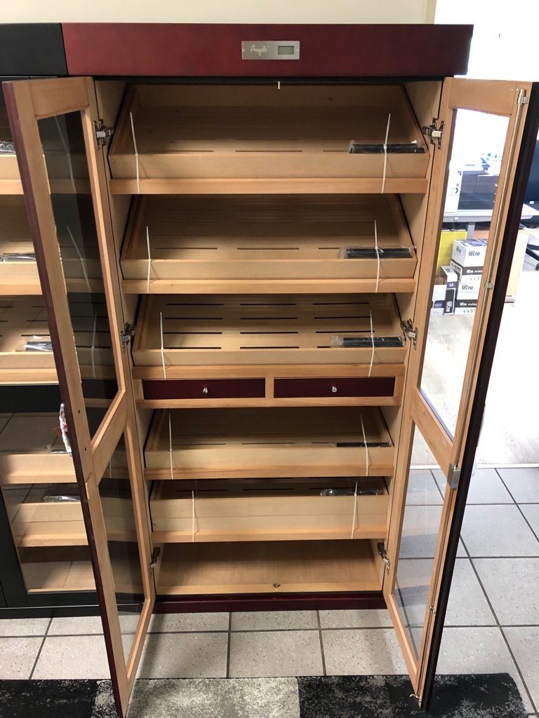 Angelo Zigarrenhumidor Humidorschrank schwarz (920007) Detailbild 2