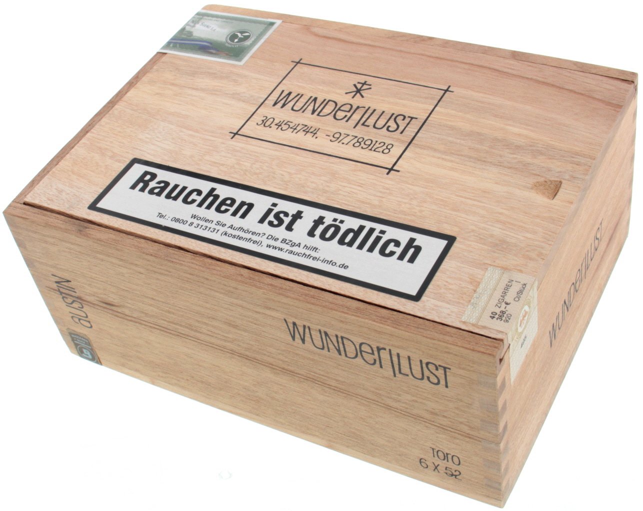 RoMa Craft Tobac WunderLust Toro 40er