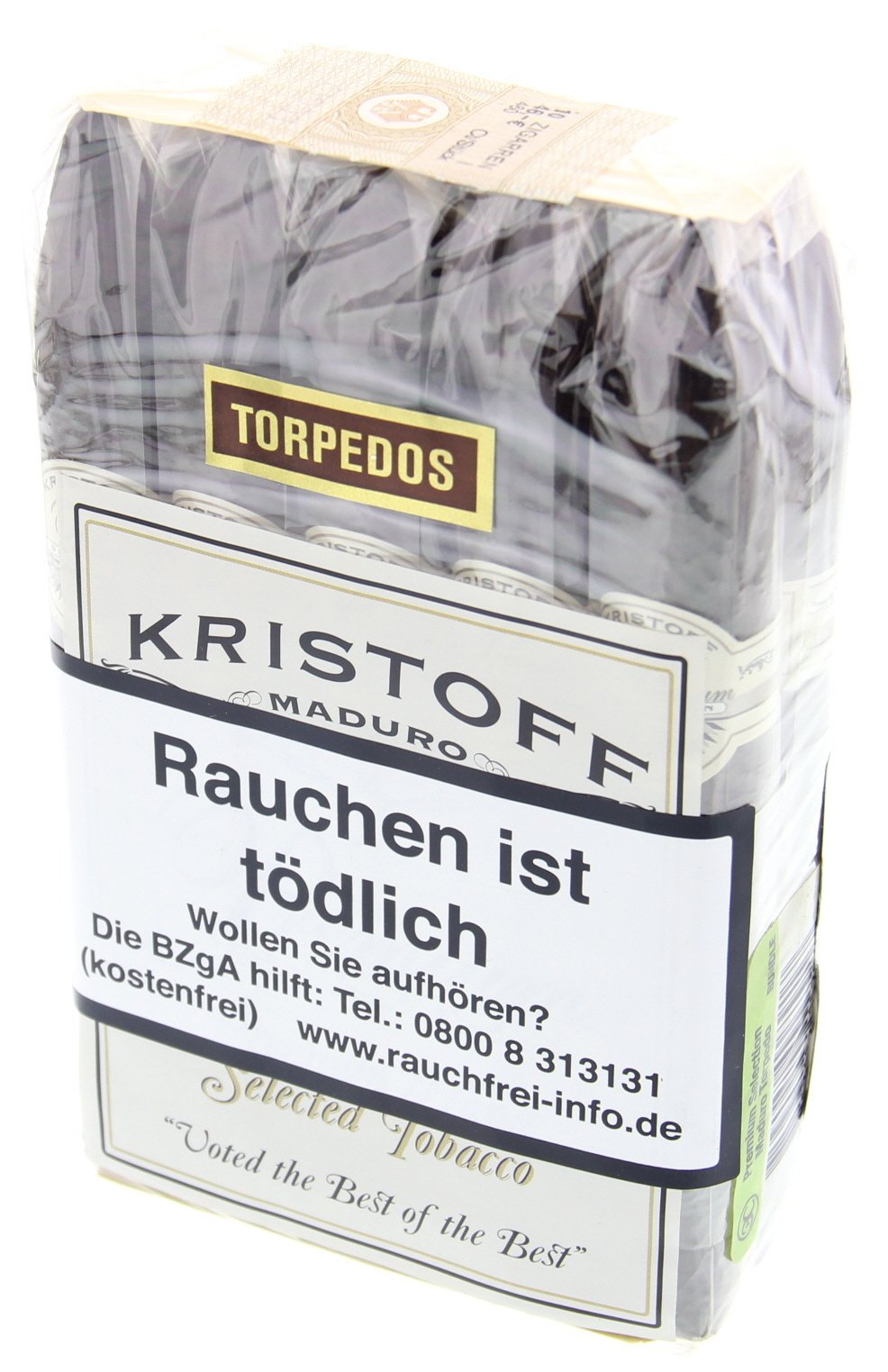 Kristoff Premium Selection Maduro Torpedo 10er Bundle