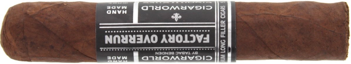 Factory Overrun by Cigarworld (Honduras) Robusto Gordo 554 (Alec Bradley)
