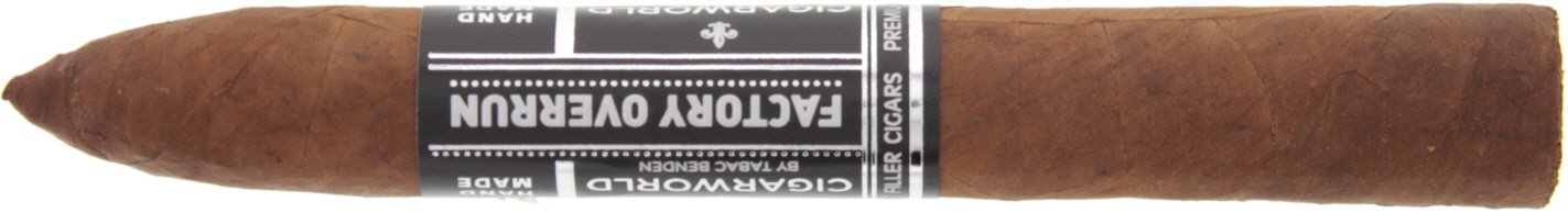 Factory Overrun by Cigarworld (Honduras) Torpedo 652 (Alec Bradley) 