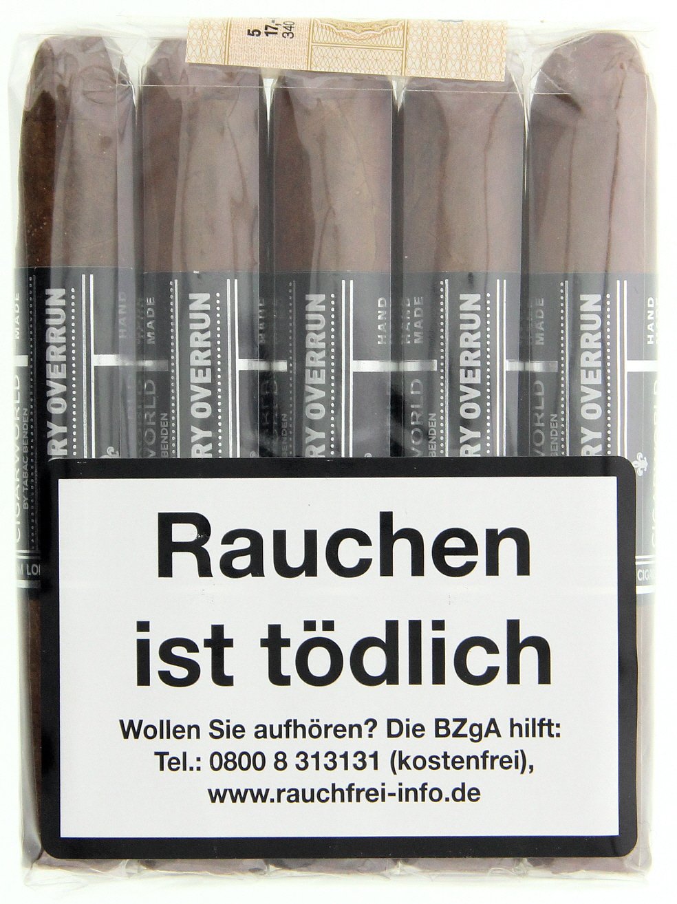 Factory Overrun Honduras Robusto Figurado 5x50 (AB - Raíces Cubanas) Bundle
