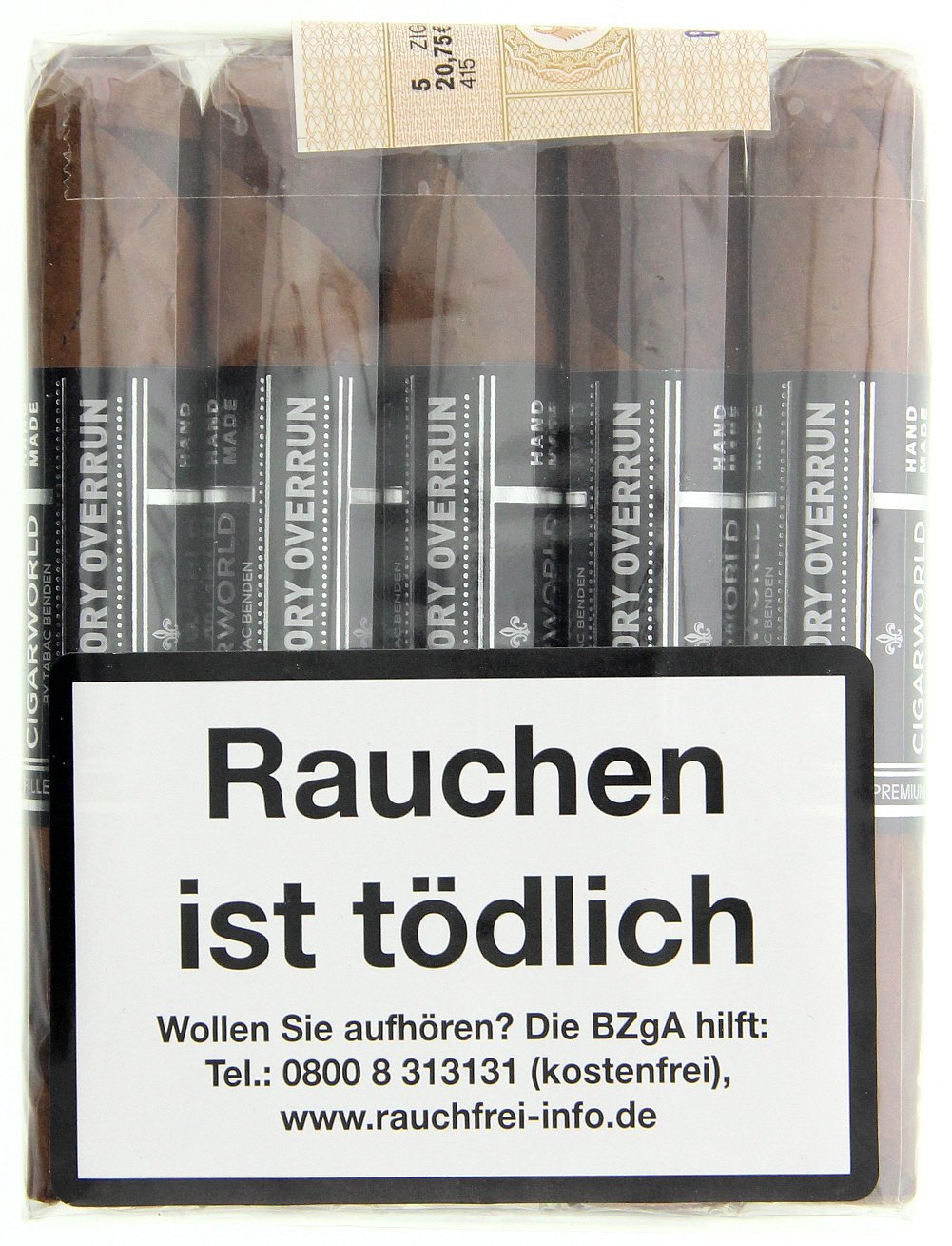 Factory Overrun Honduras Robusto Barber Pole 5x52 (AB - Raíces Cubanas) Bundle