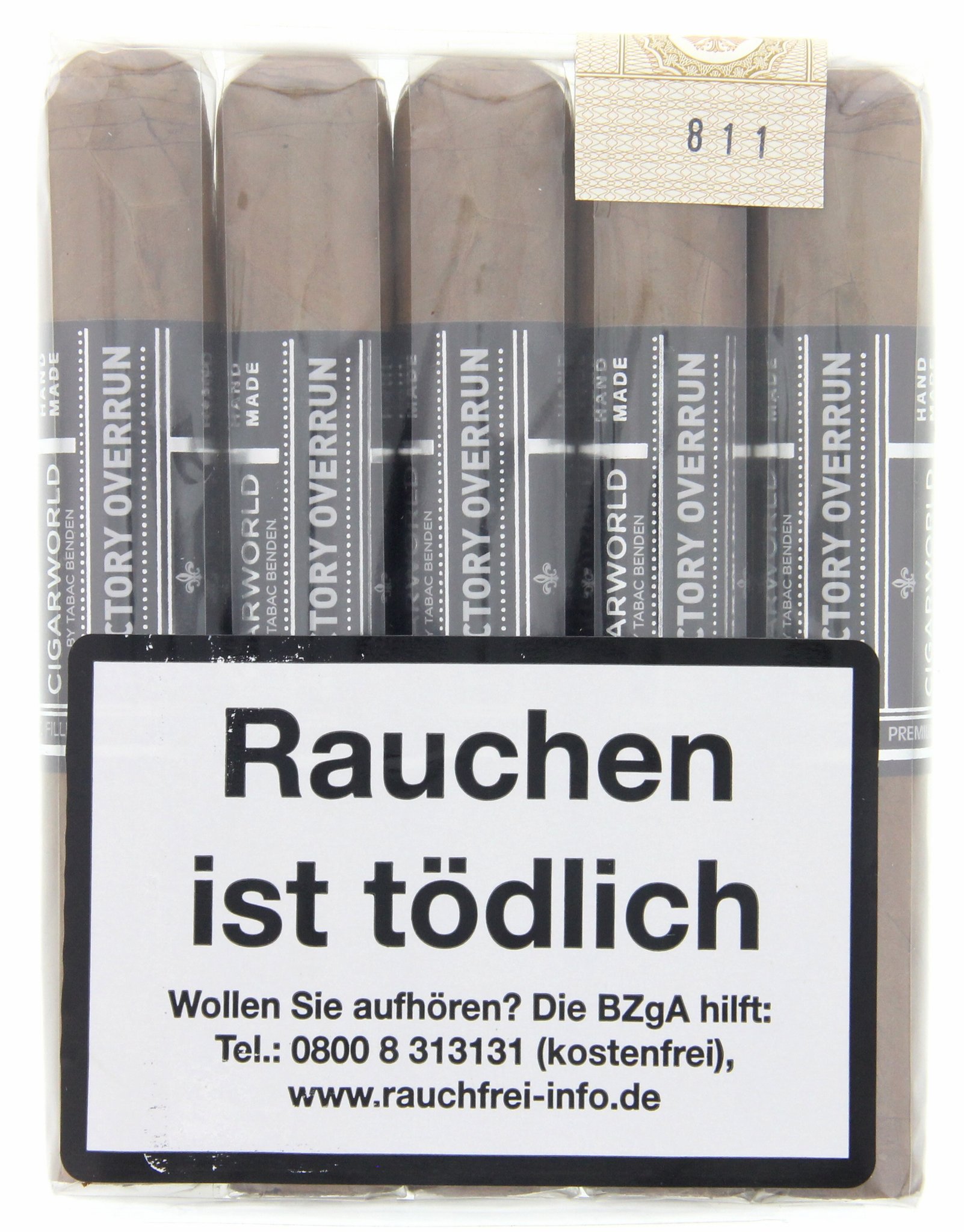 Factory Overrun Honduras Robusto Connecticut 5x50 (Alec Bradley - Raíces Cubanas) Bundle