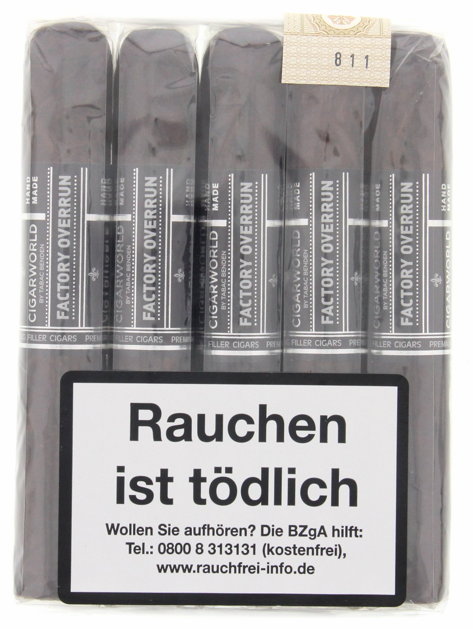 Factory Overrun Honduras Double Toro Maduro 6x60 (Alec Bradley - Raíces Cubanas) Bundle