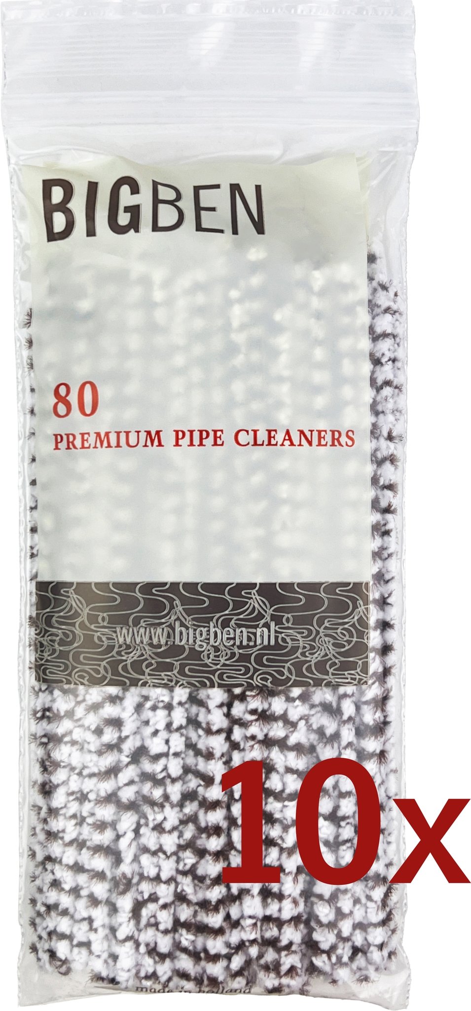 80er Pack weiß/braun (10 Beutel)