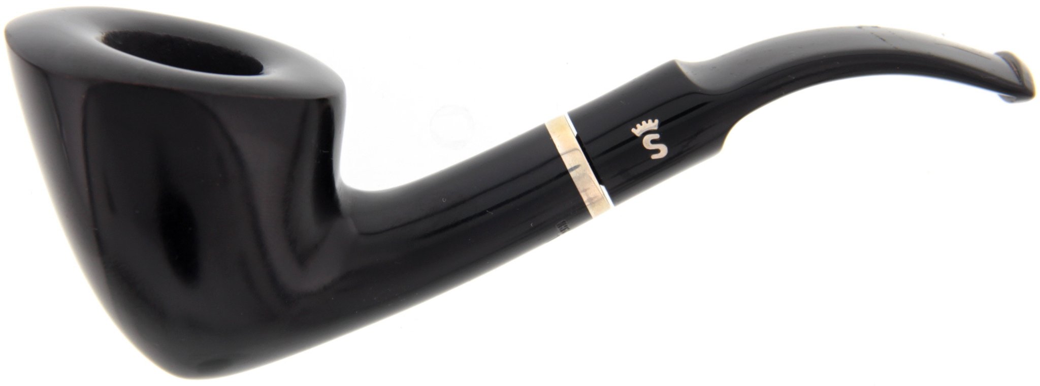 Stanwell Einzelstücke (NOS - Made in Denmark) Sterling Shape 19 OHNE Filter (interne Nr. 528)