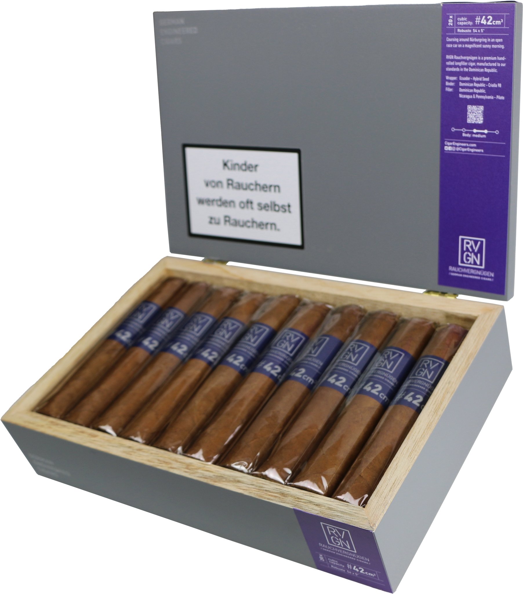 #42 cubic Robusto Kiste