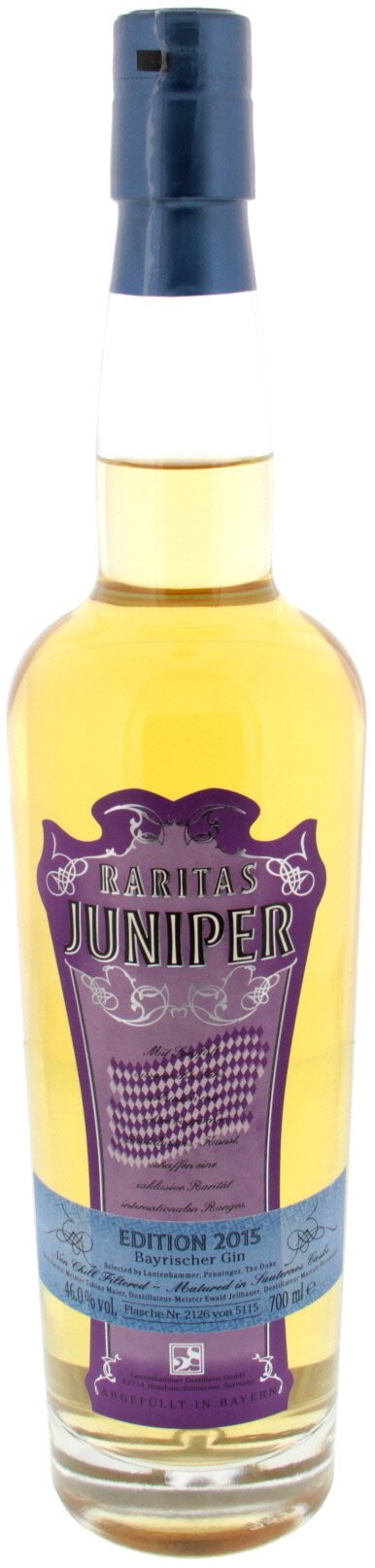 Raritas Gin Juniper Edition 2015