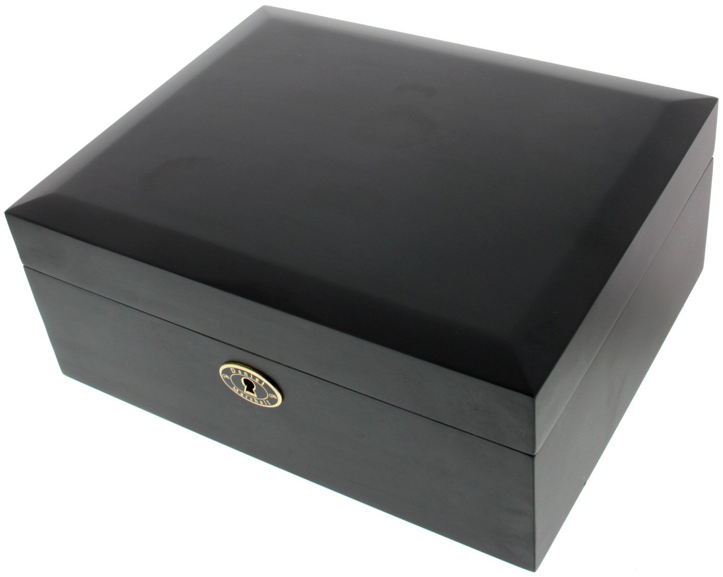 Daniel Marshall Humidor schwarz bis 65 Zigarren