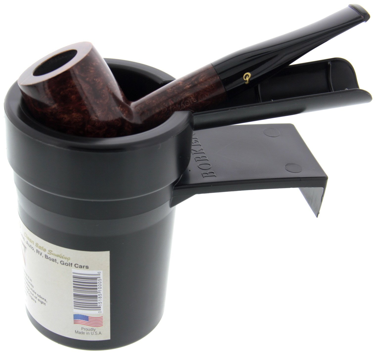 Cigar Bobken Autoaschenbecher Detailbild Pfeife